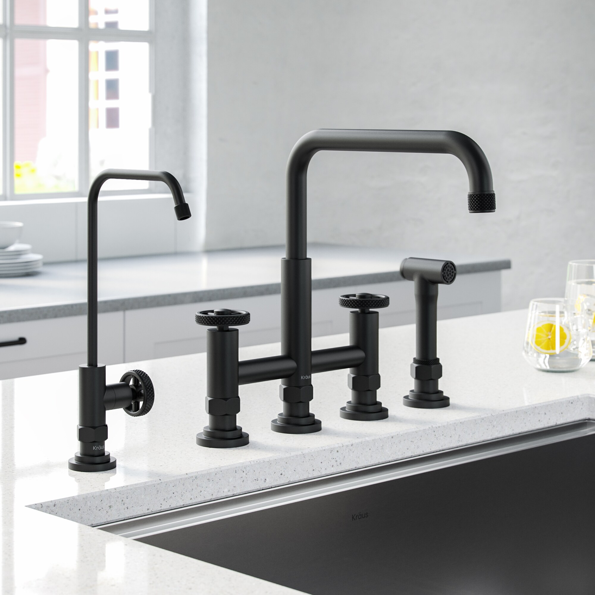 Kraus KPF-3125-FF-101MB Kitchen-Faucets - View #3