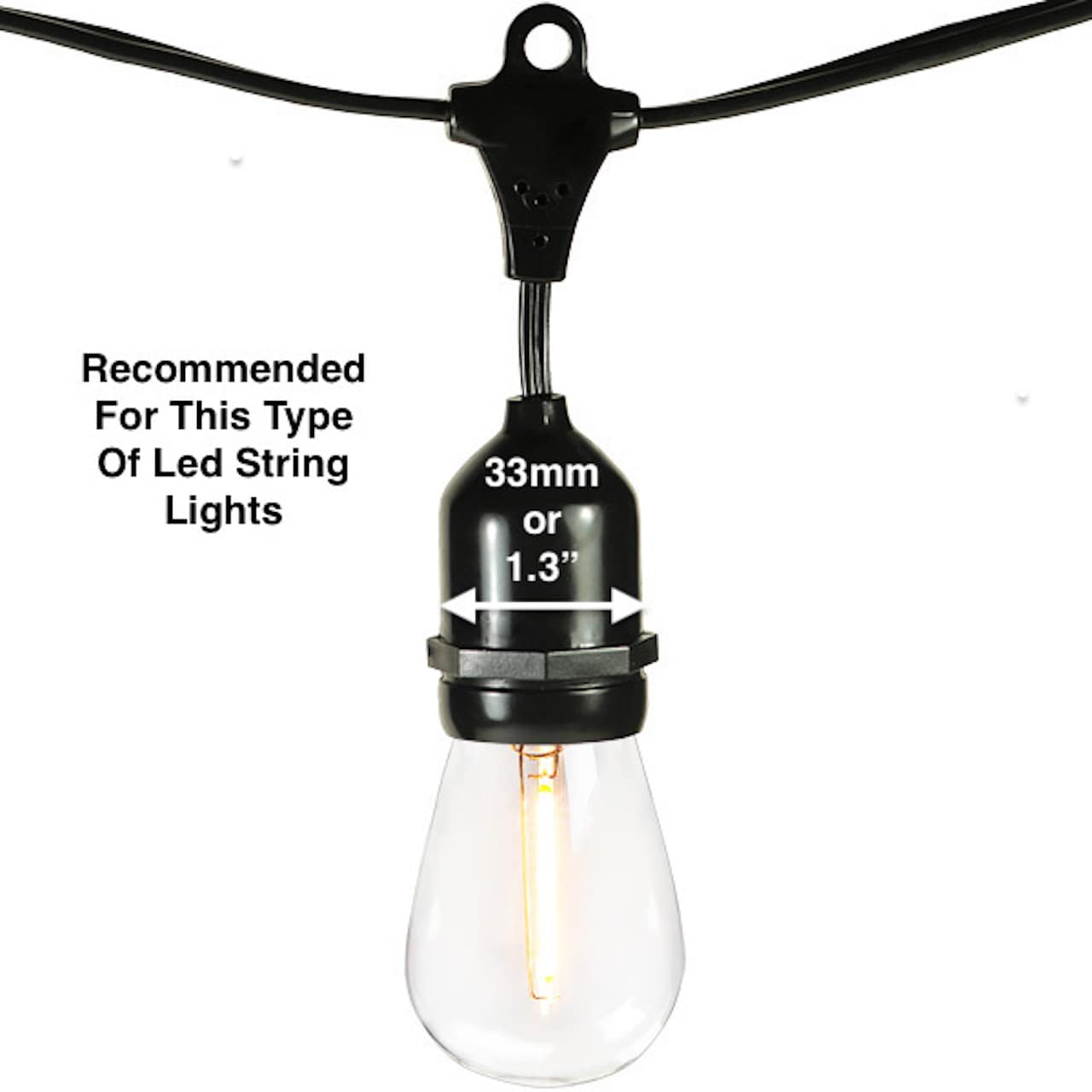 Olukai DESIGNS OLK8MULTI Patio-String-Lights - View #5