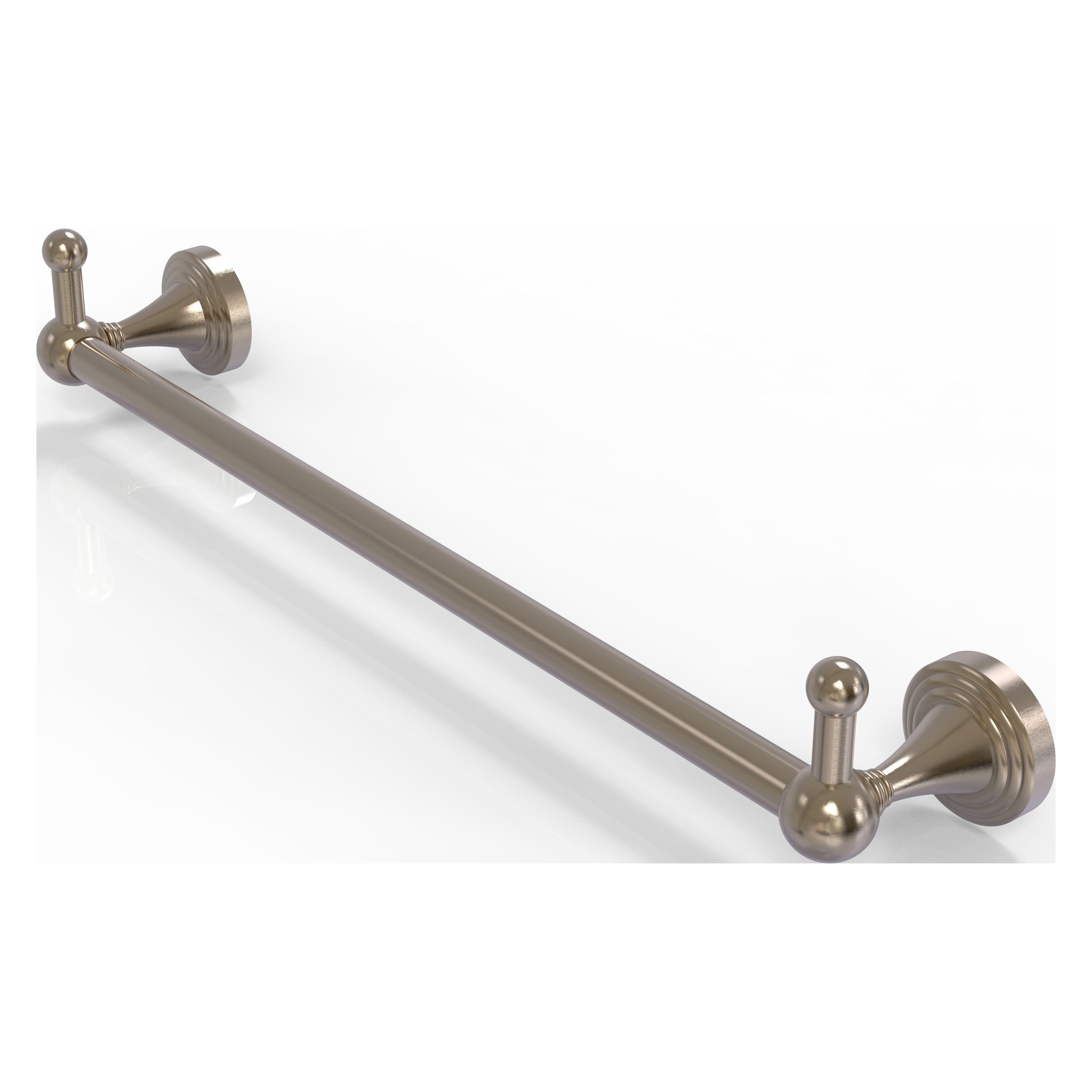 Allied Brass SG-41-18-PEG-PEW Sag Harbor 18-in Antique Pewter Wall mount Single Towel Bar