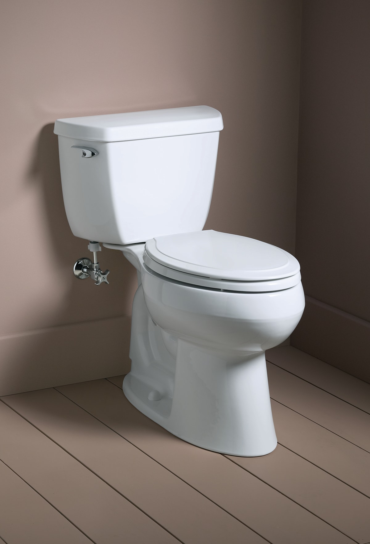 KOHLER Rutledge Plastic White Elongated Soft Close Toilet Seat at