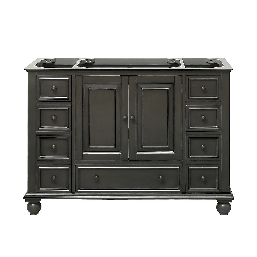 Avanity Thompson 60-in Charcoal Glaze Bathroom Vanity Cabinet Avanity Thompson 60-in Charcoal Glaze Bathroom Vanity Cabinet