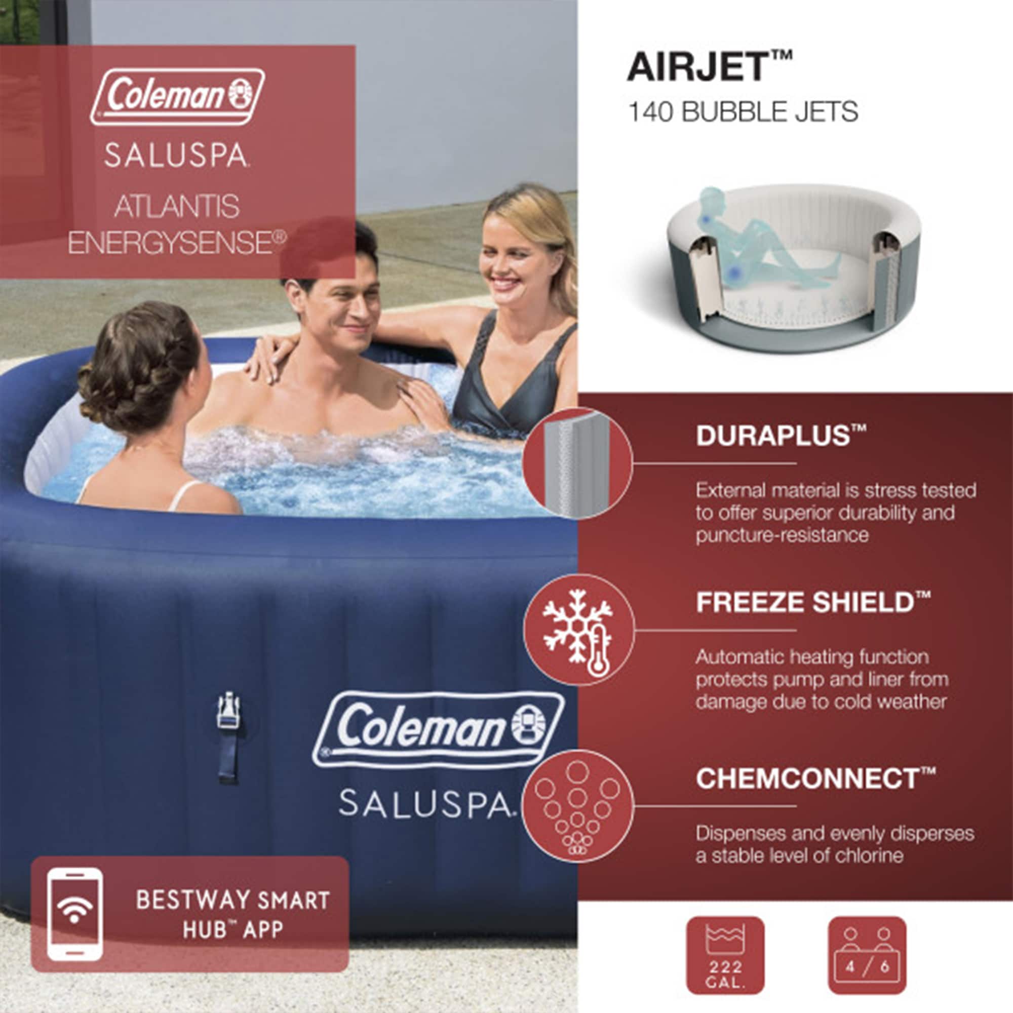 Bestway 90518E-BW + 4 X 6032 spas - View #2