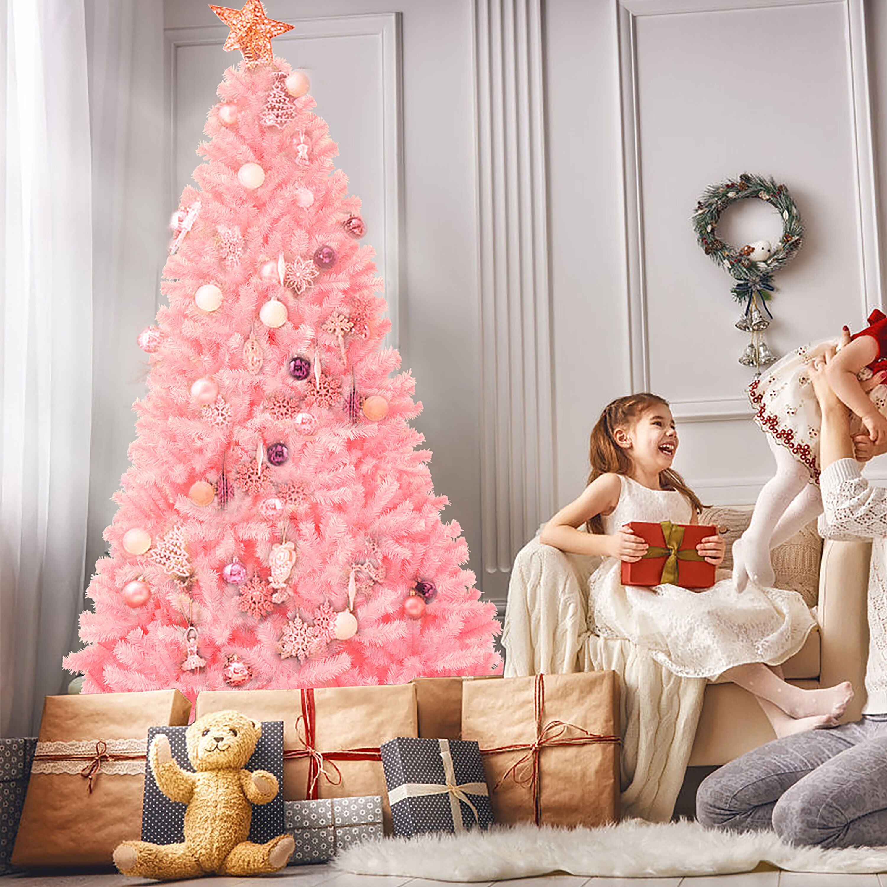 Costway CM22823 Artificial-Christmas-Trees - View #9