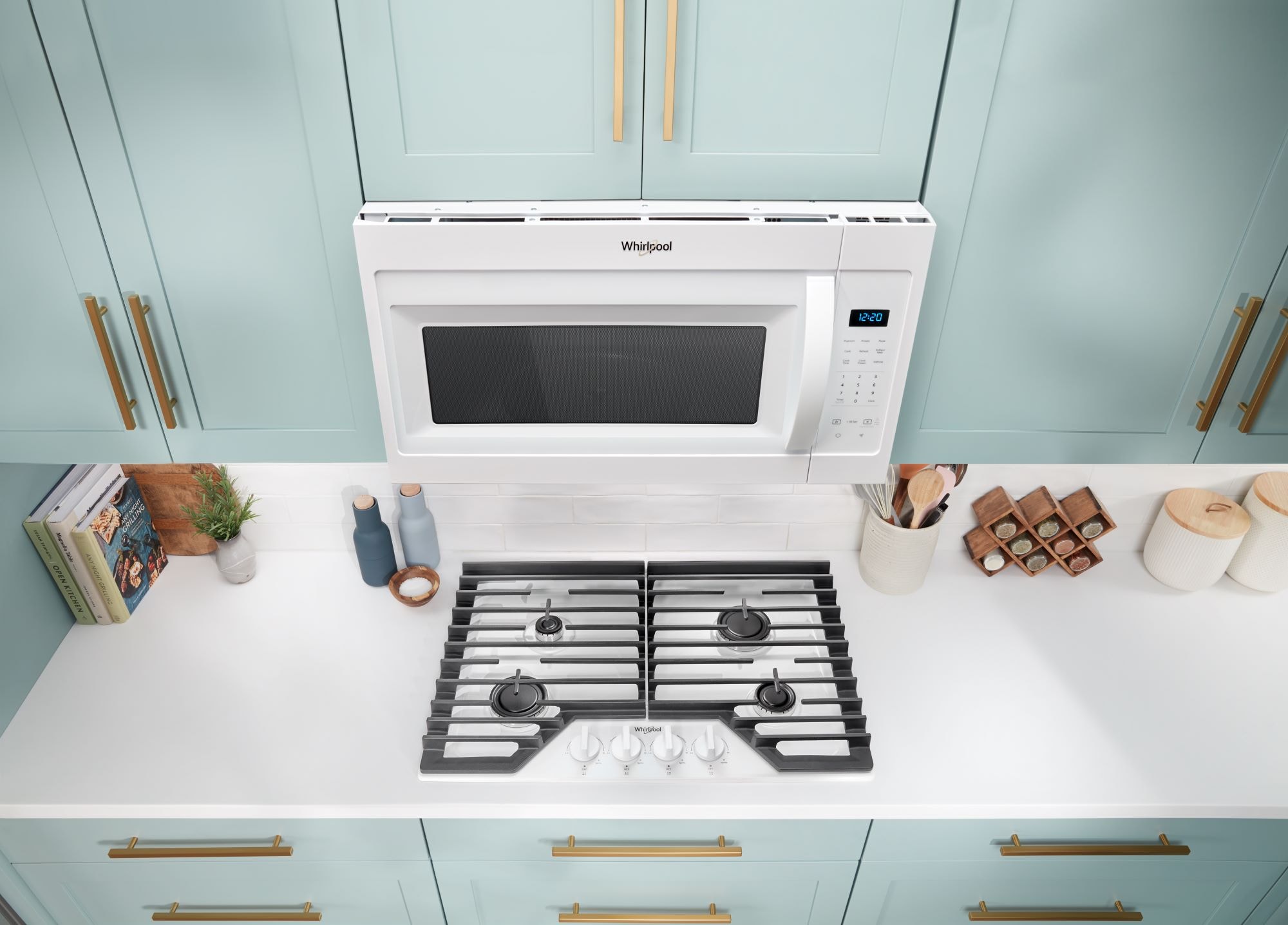 Whirlpool WCGK3030PW Gas-Cktp - View #9