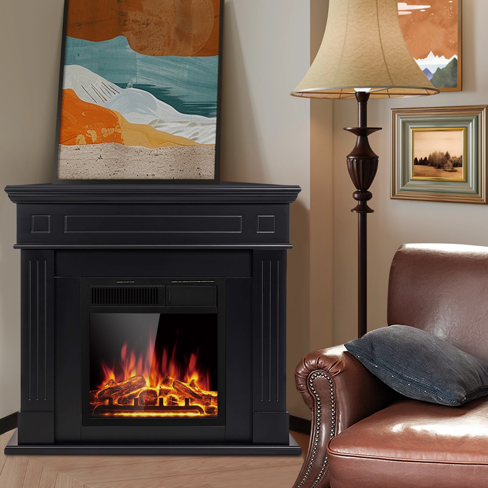 COWSAR LSM0127B Electric-Fireplaces - View #8