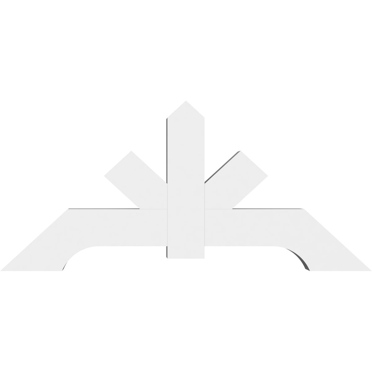 Ekena Millwork GBP060X28X0606VAN00 Exterior-Brackets-Braces - View #2
