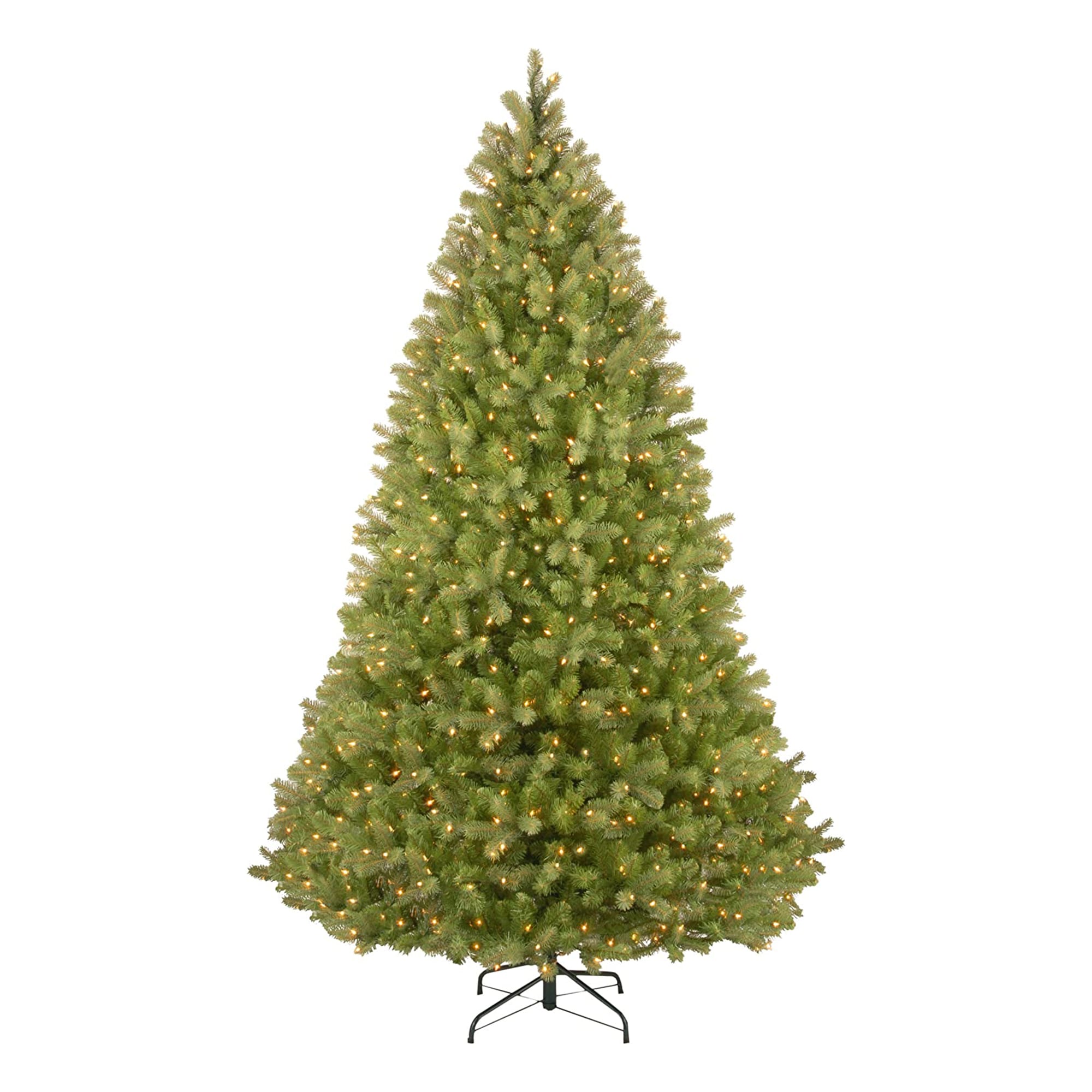 National Tree Company 288997 9-ft Spruce Pre-lit Artificial Christmas Tree with Multicolor LED Lights