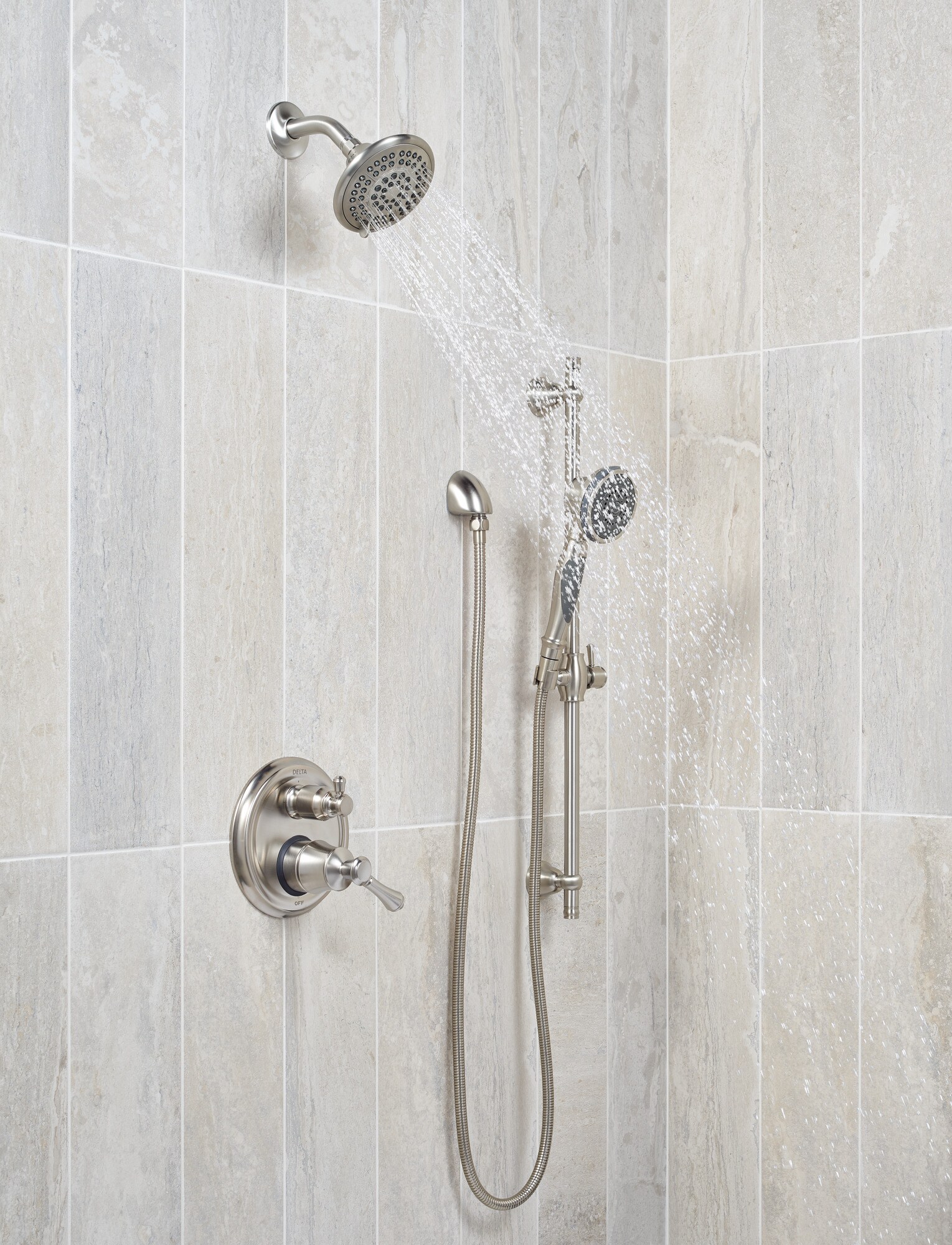 Delta T24897-SS Bath-Shower-Facc - View #6