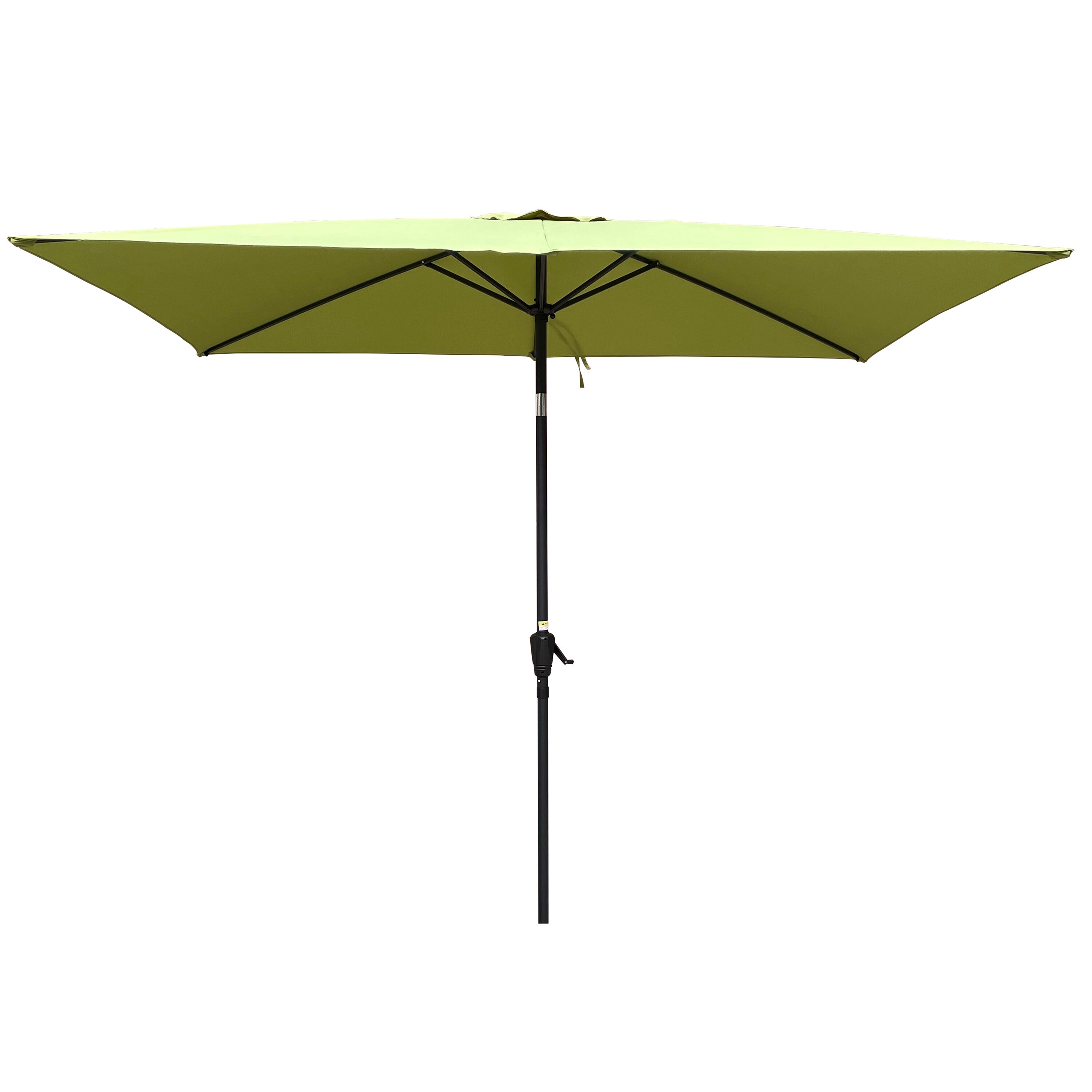 Maocao Hoom MZH42343 6-ft Steel Green Market Patio Umbrella