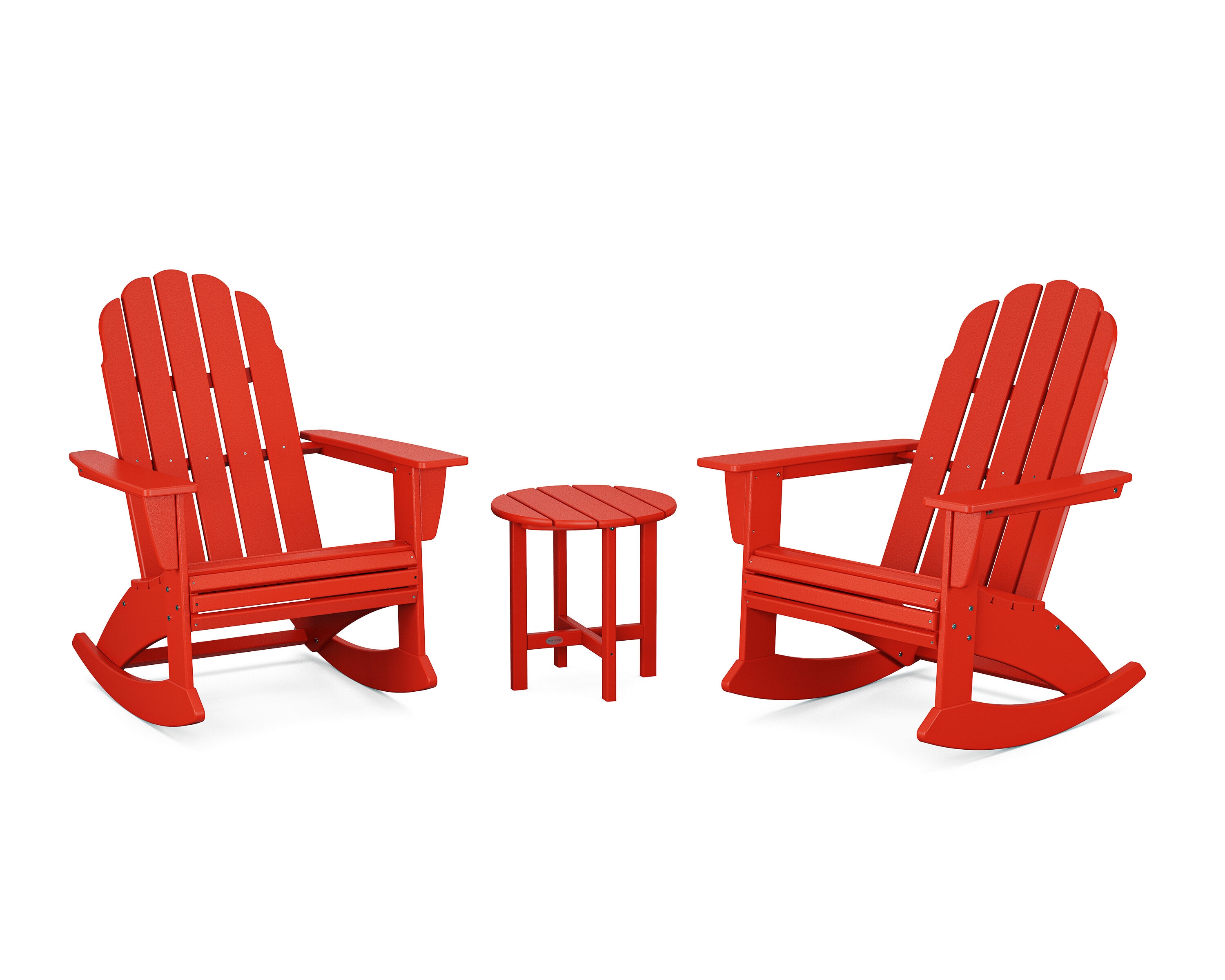 POLYWOOD PWS2203-1-SR Vineyard 3 -Piece Patio Conversation Set