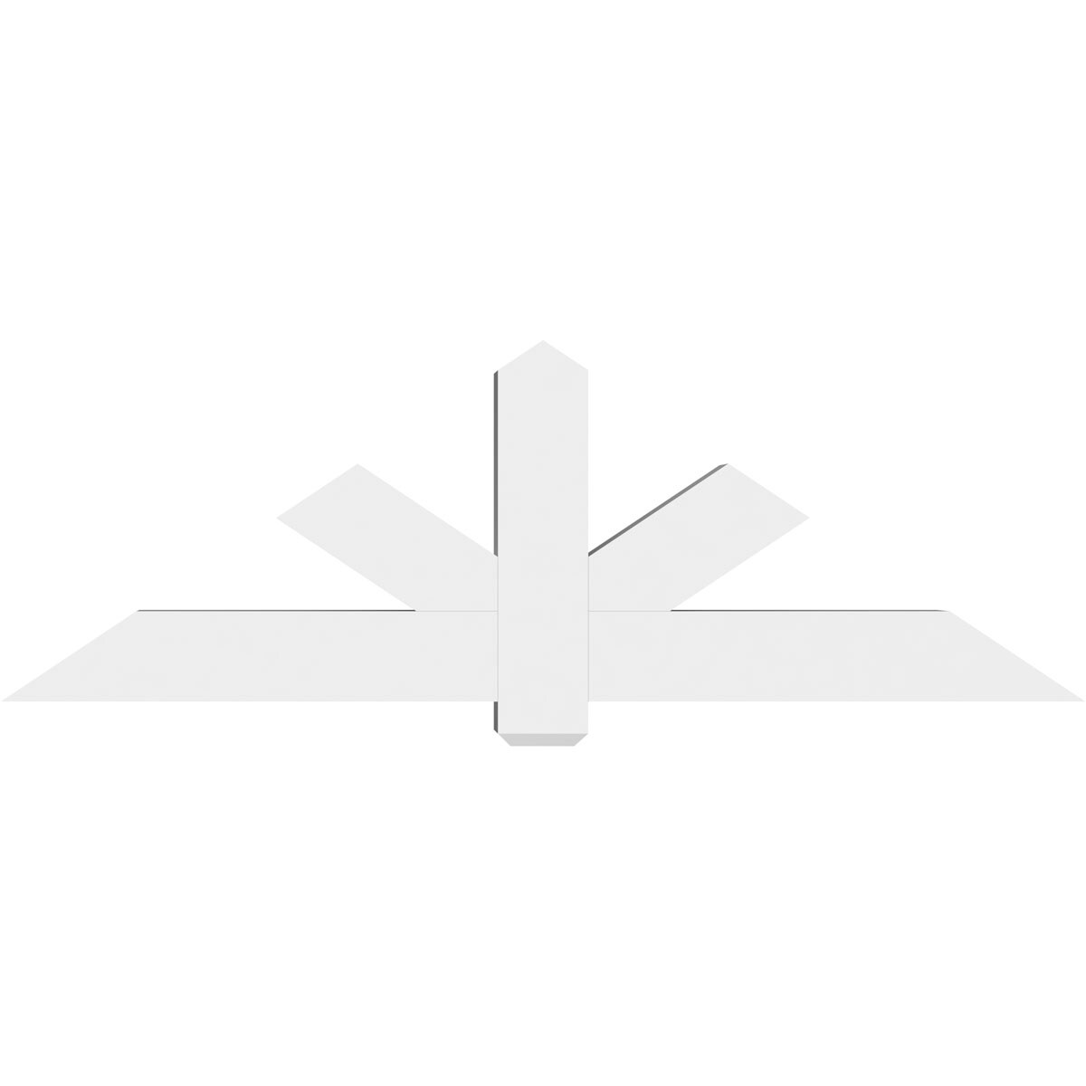 Ekena Millwork GBP072X24X0606KEN00 Exterior-Brackets-Braces - View #2