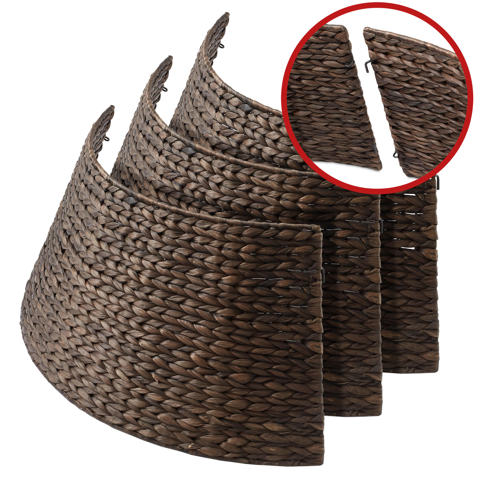 Casafield SZN-CLR-3223-BRN Tree-Skirts - View #5