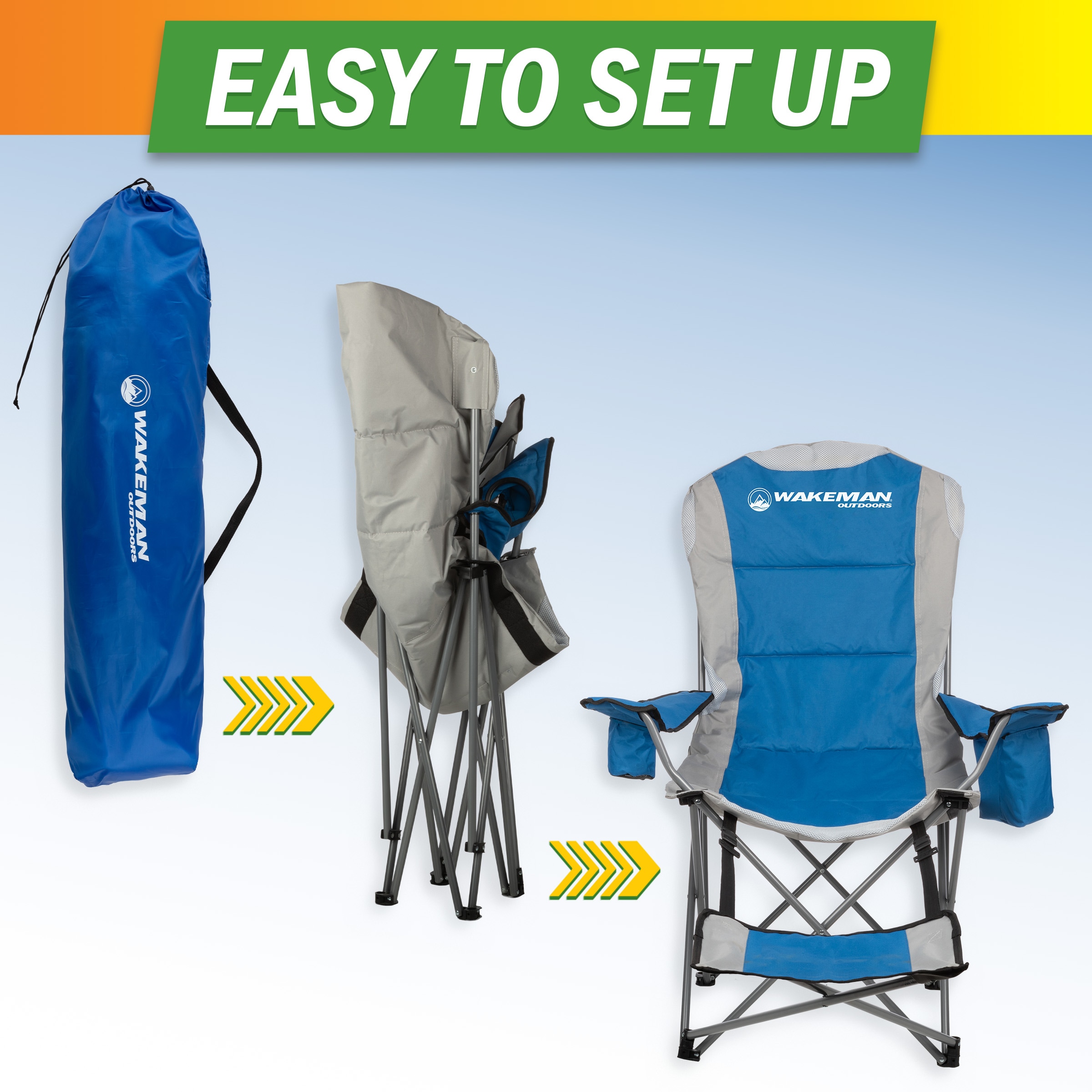 Wakeman 75-CMP1124 Beach-Camping-Chairs - View #9