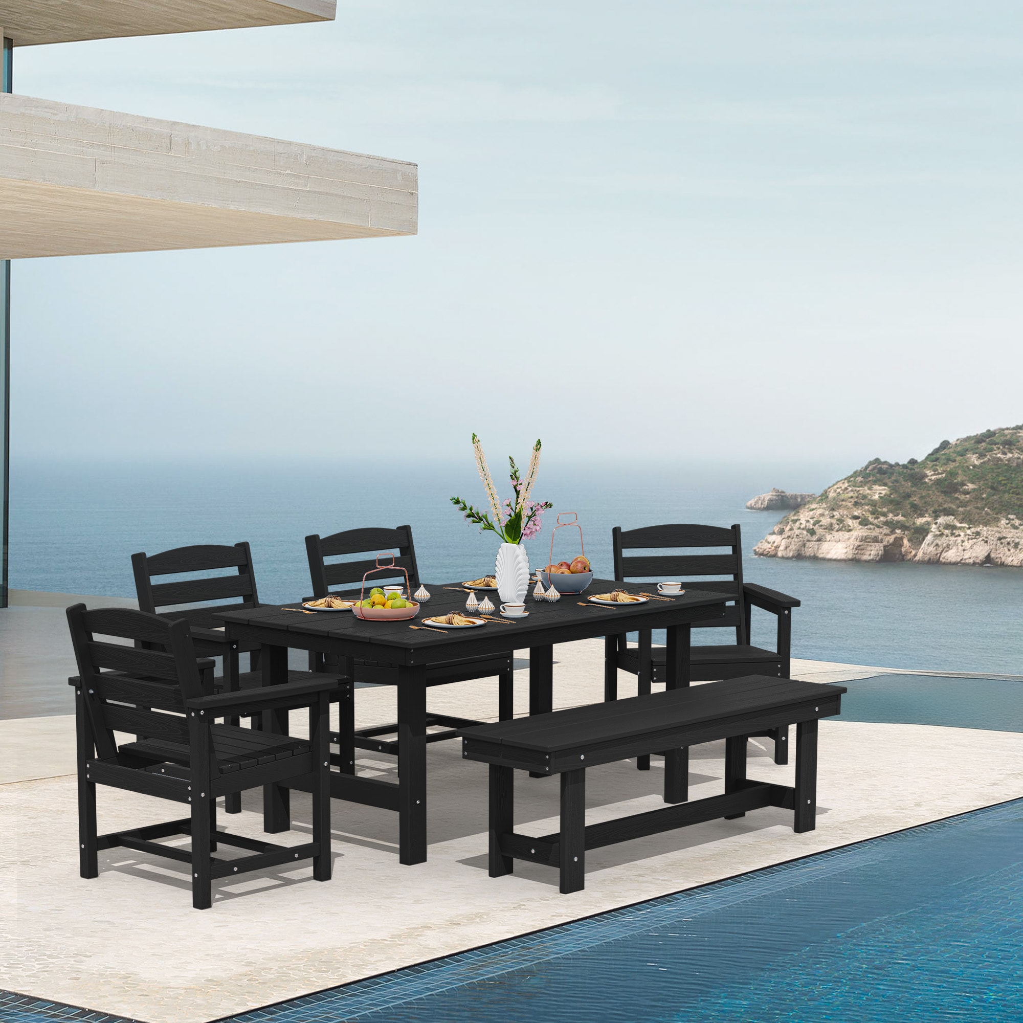 JEAREY PEJYCZY06-BK Patio-Dining-Sets - View #6