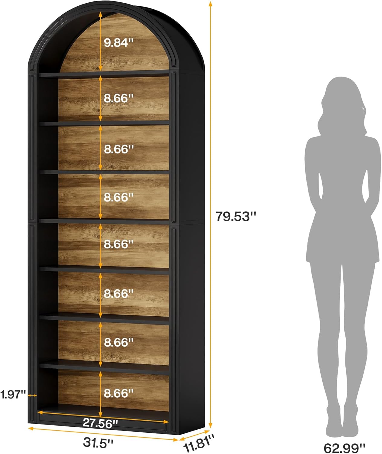 Damerin ZQ-DS-F35 Free-Standing-Shelving - View #4