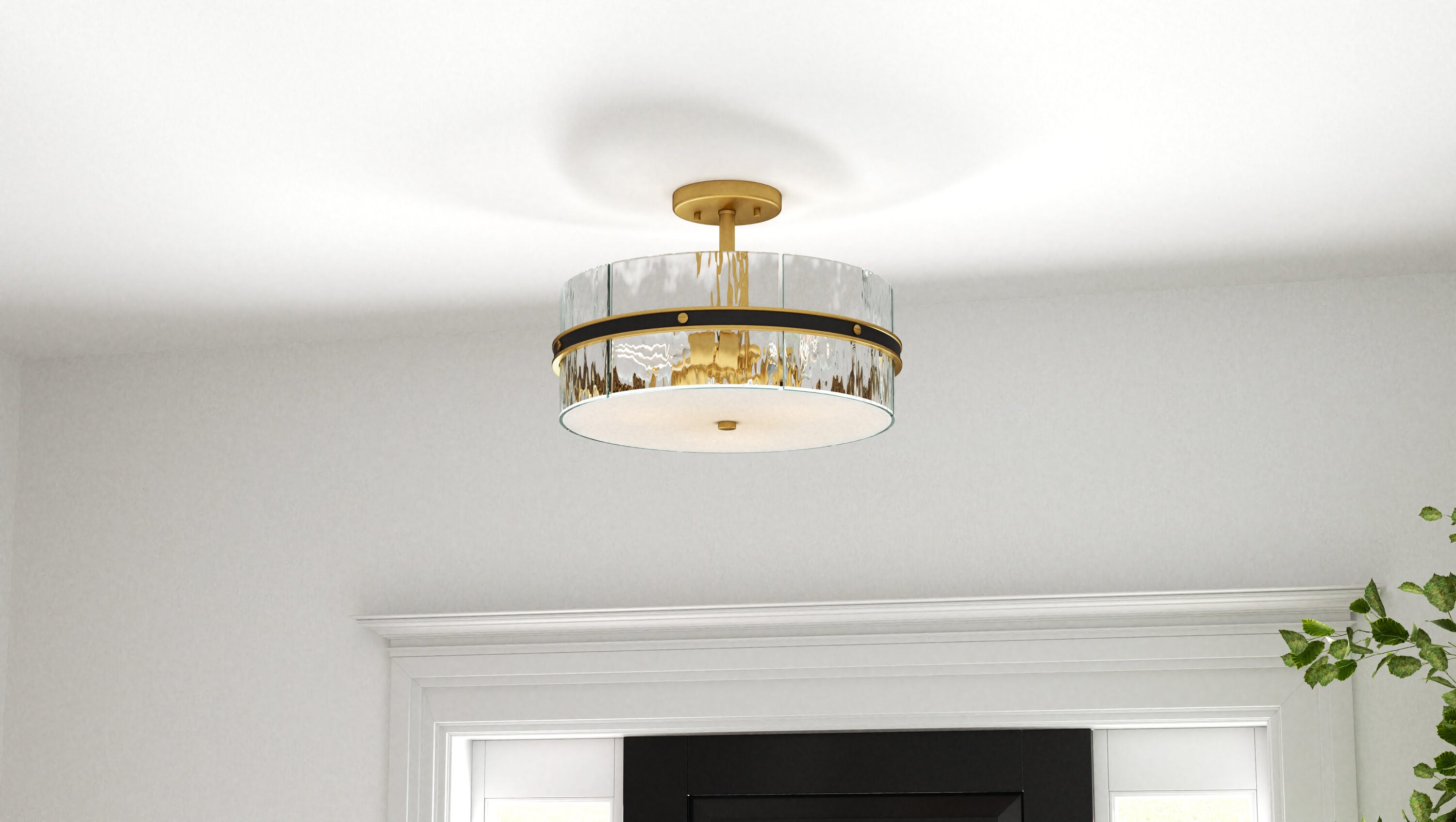 Quoizel REA1716MBK flushmounts - View #2
