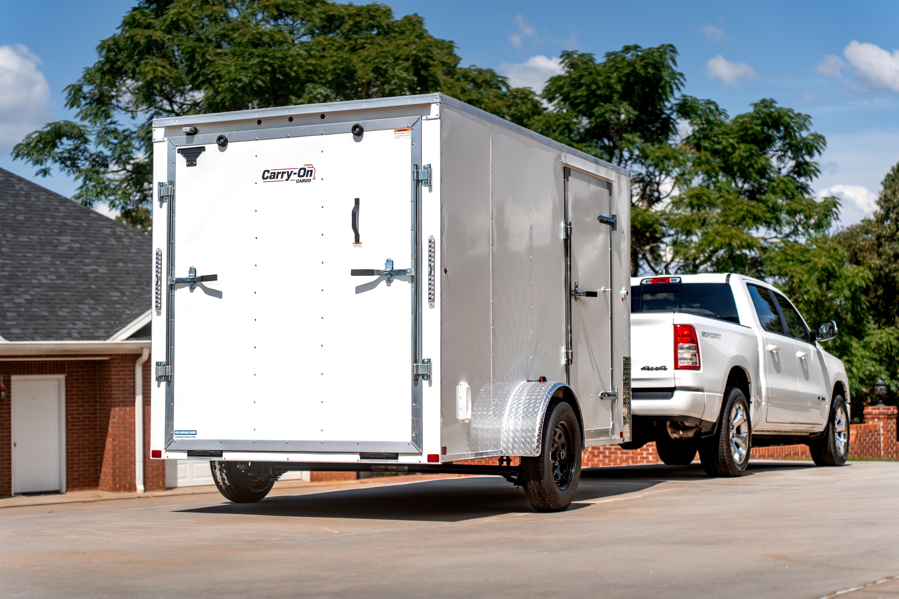 Carry-On Trailer 6X12LCGRECBN Enclosed-Trailers - View #9