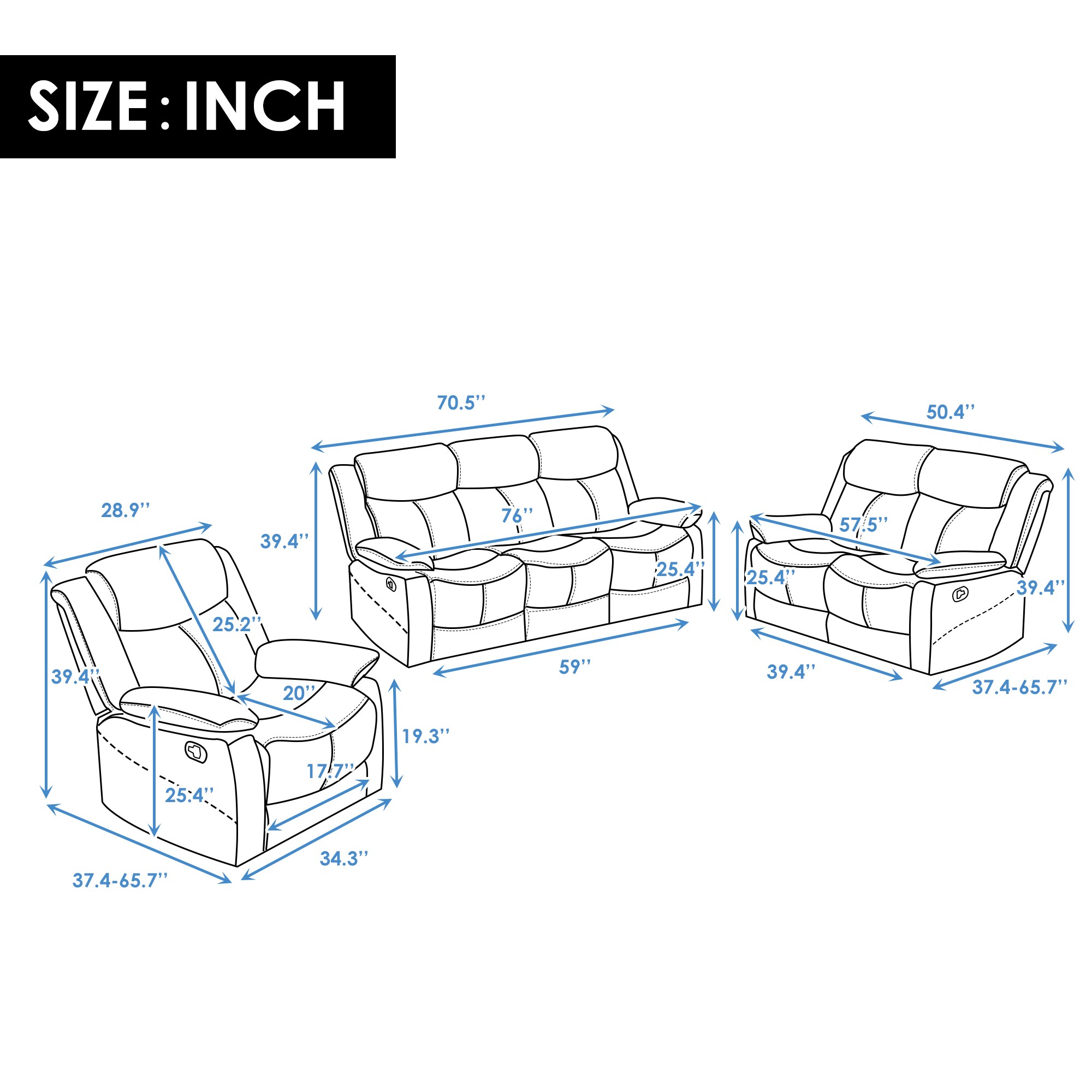 CASAINC OR-SG000172AAA Living-Room-Sets - View #7