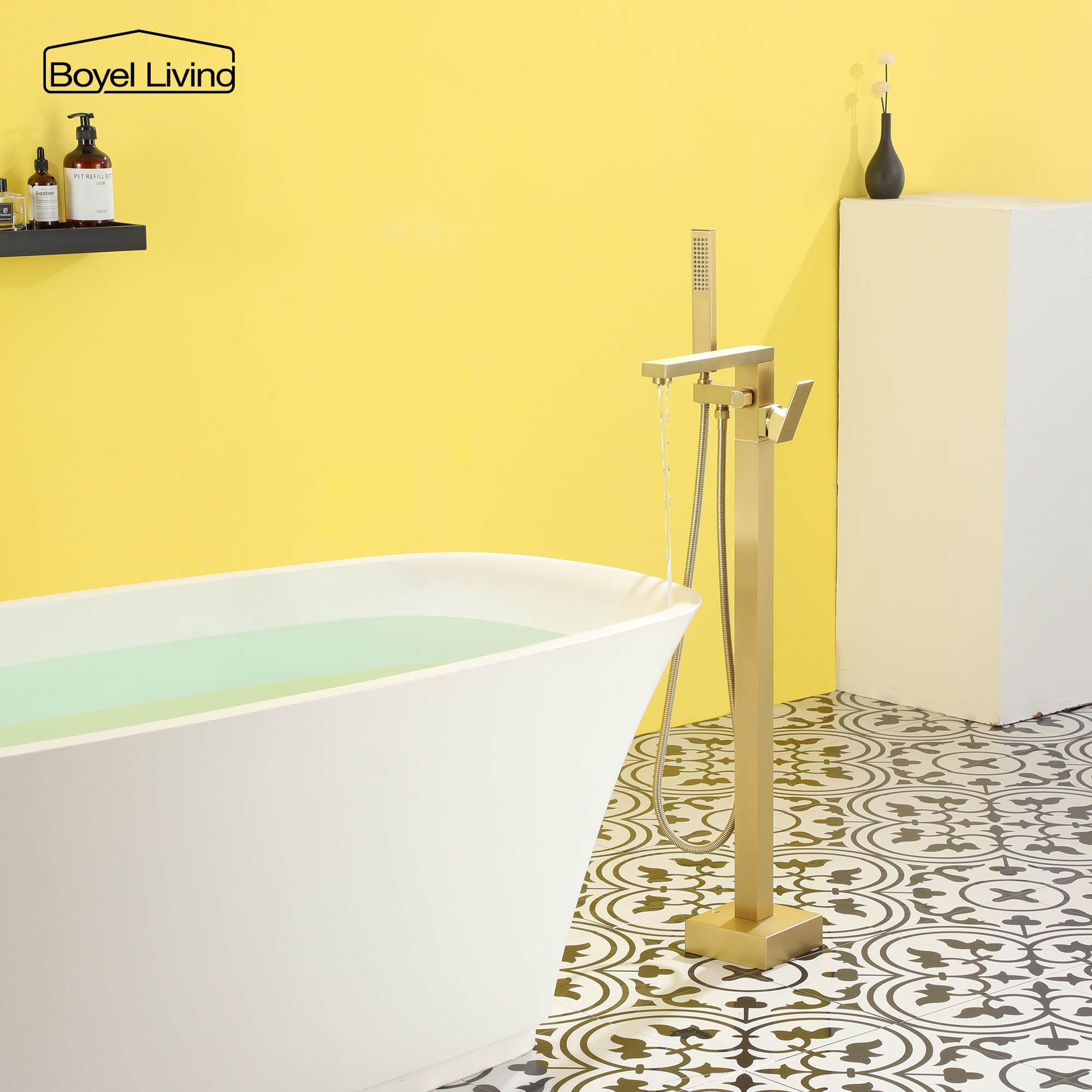 Clihome SMD-BTF07BG Roman-Tub-Faucets - View #3
