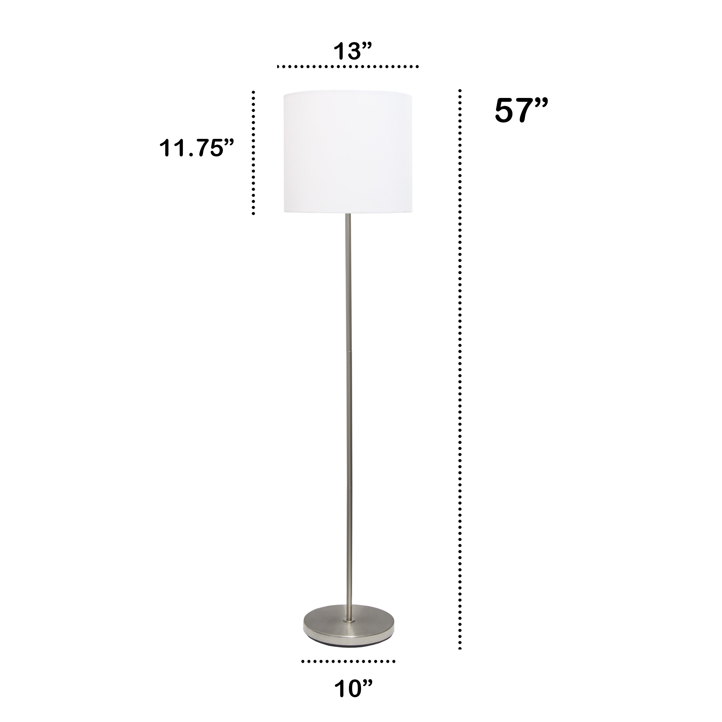 Creekwood Home CWF-3005-WH floorlamps - View #3