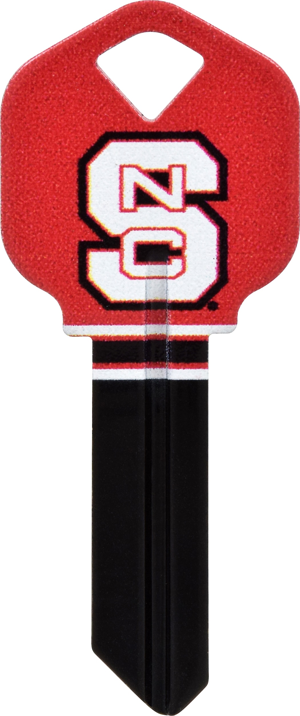 Hillman 89228 North Carolina State Wolfpack Multicolor #66 Brass House/Entry Key Blank