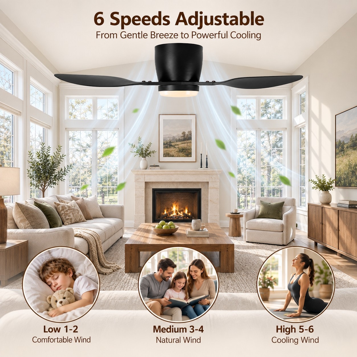 Duclsaty 1P2352P204479 Ceiling-Fans - View #3