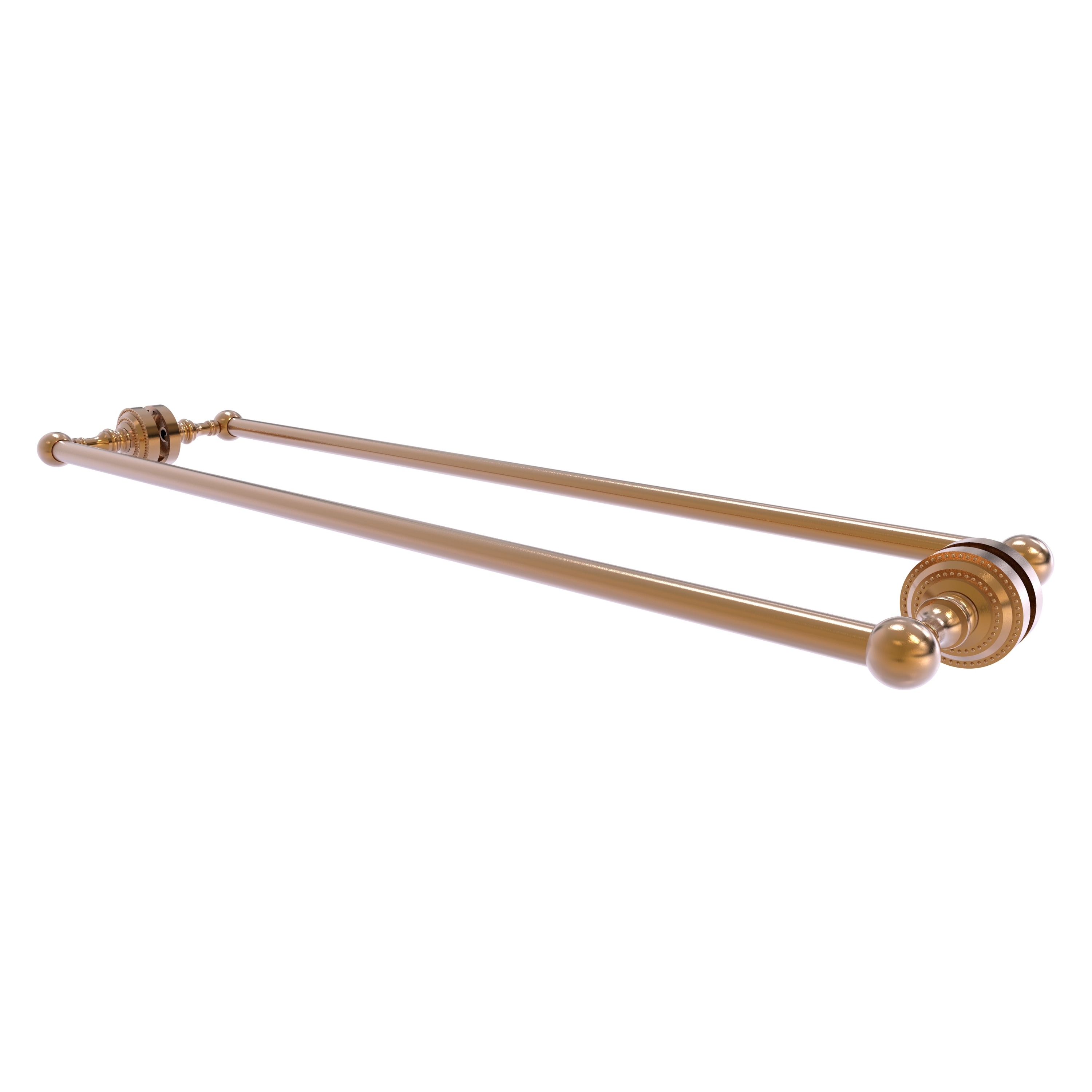 Allied Brass DT-41-BB-30-BBR Dottingham 30-in double Brushed Bronze Wall mount Double Towel Bar