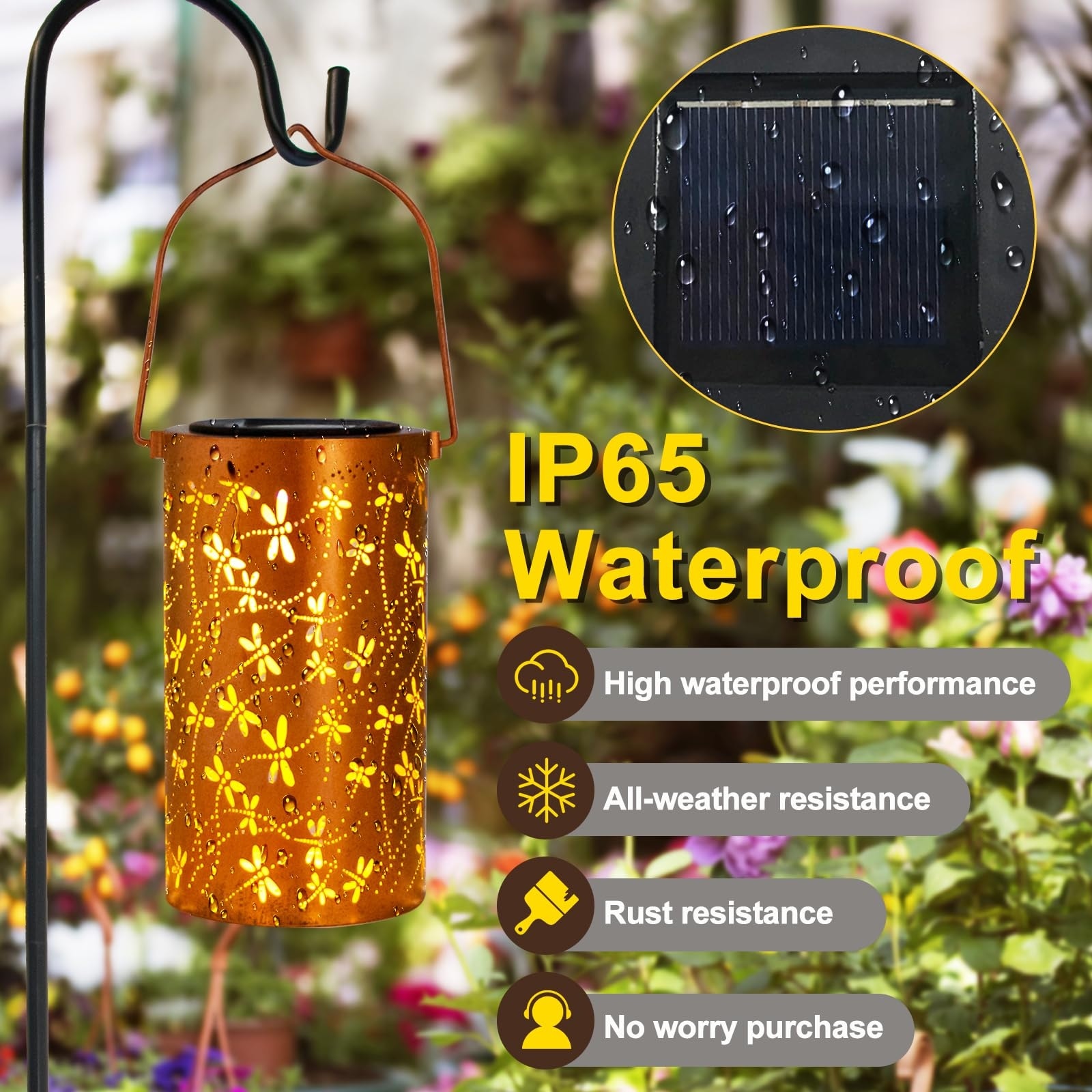 Afoxsos LAF0423L21 Outdoor-Decorative-Lanterns - View #4