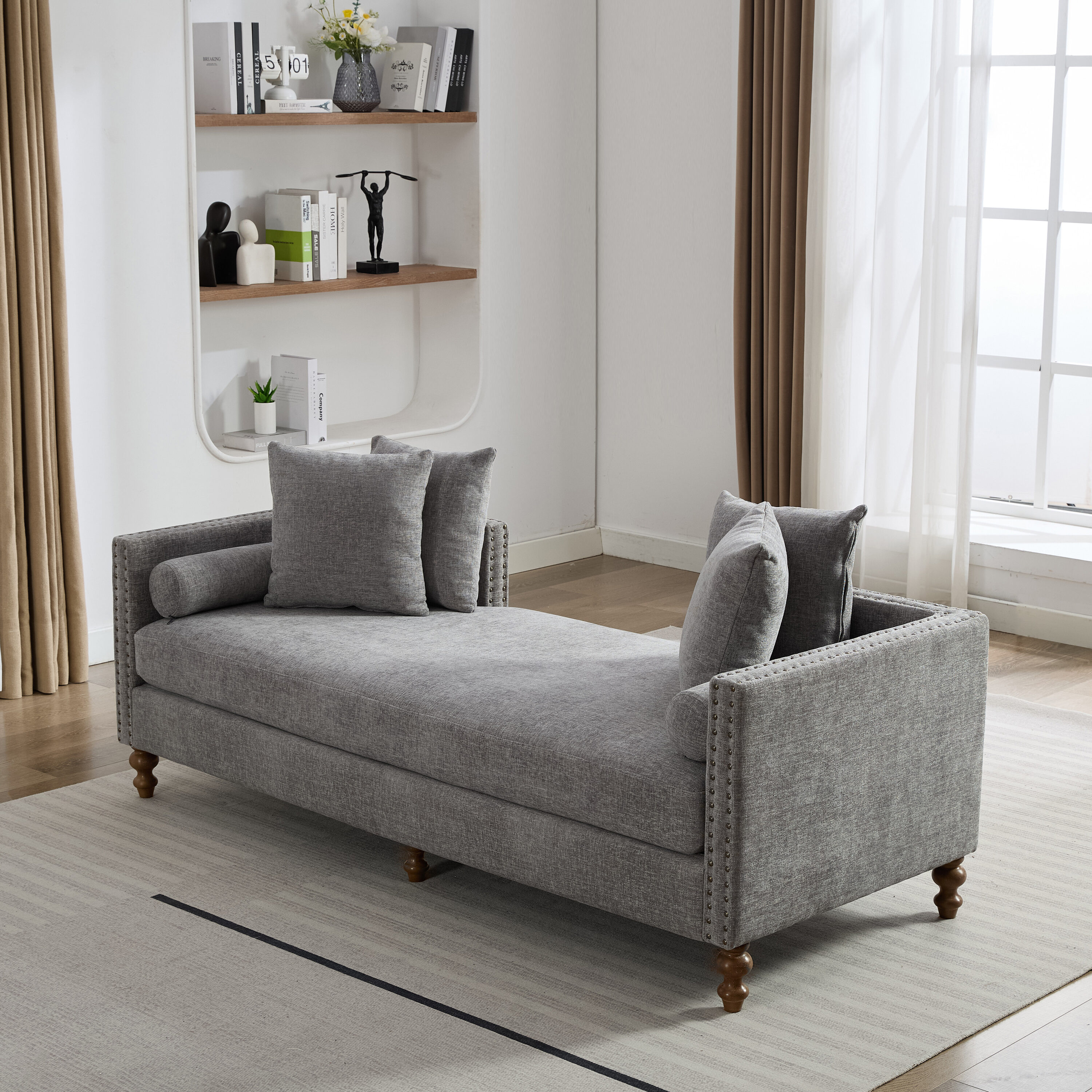 Hrinhom HC-W6106-GRAY Sofas-Loveseats - View #5