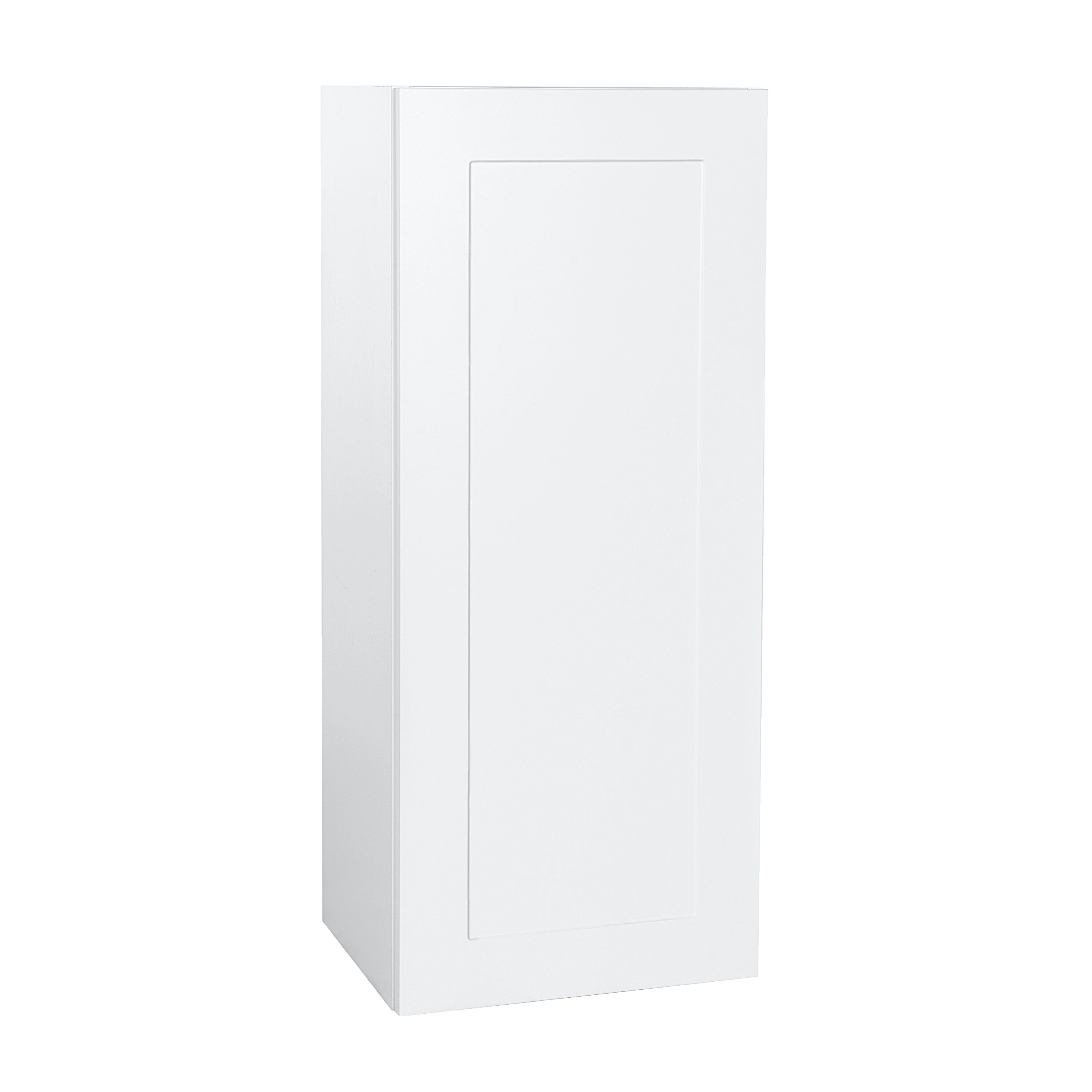 Cambridge SA-WU2130-SW 21-in W x 30-in H x 12-in D Shaker White Door Wall Ready To Assemble Cabinet (Flat Panel Shaker Door Style)