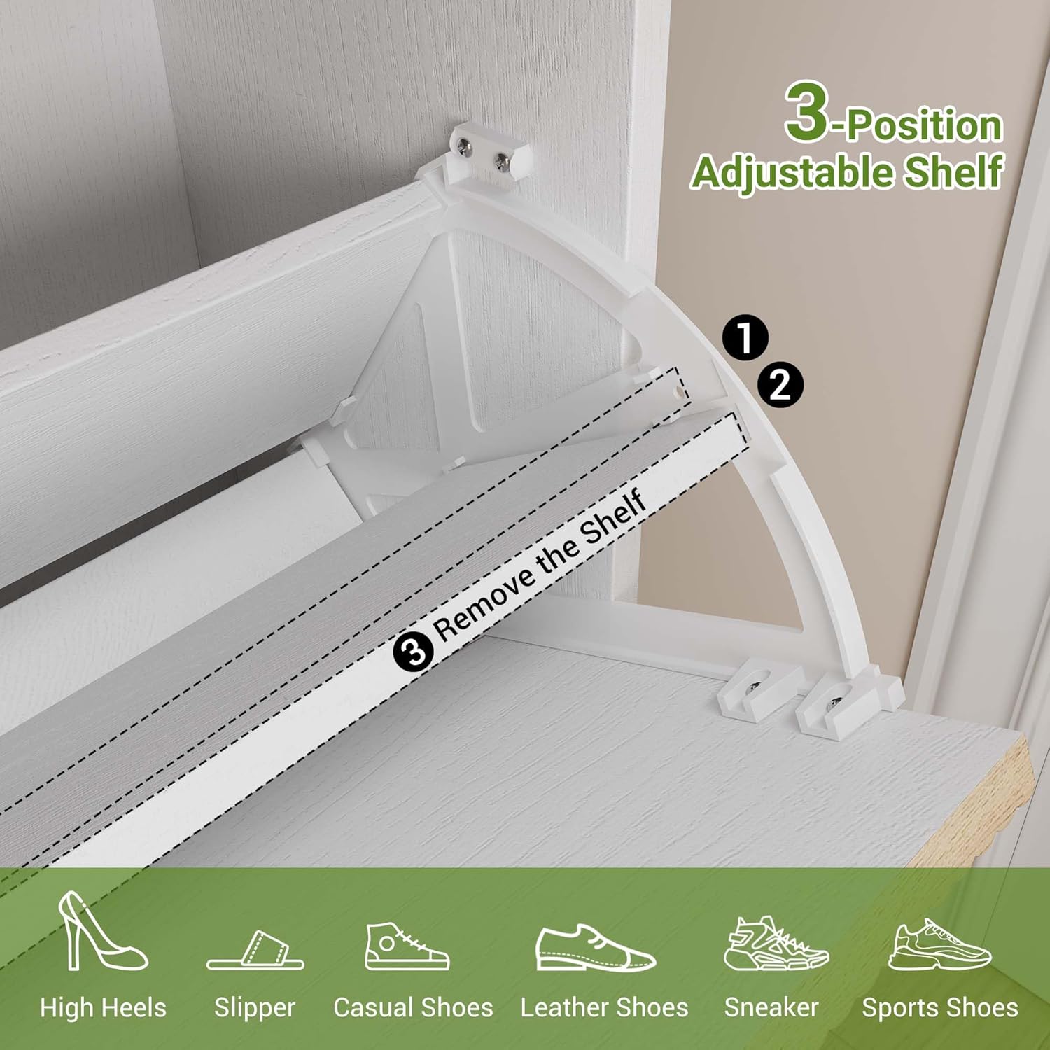 WhizMax DF-PHO-164MSV8I Shoe-Racks - View #4