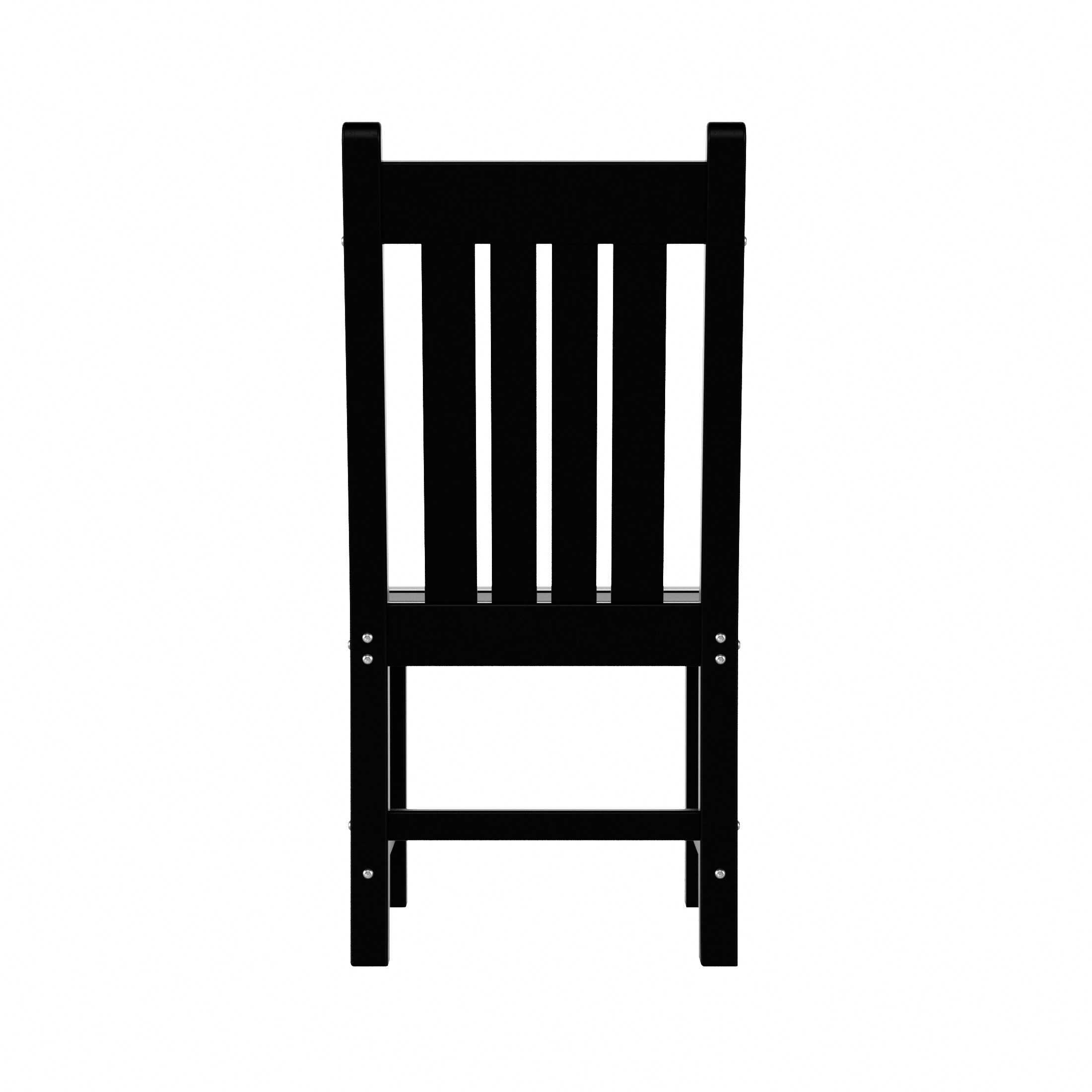 Laguna Classic Black All-Weather Patio Dining Chair