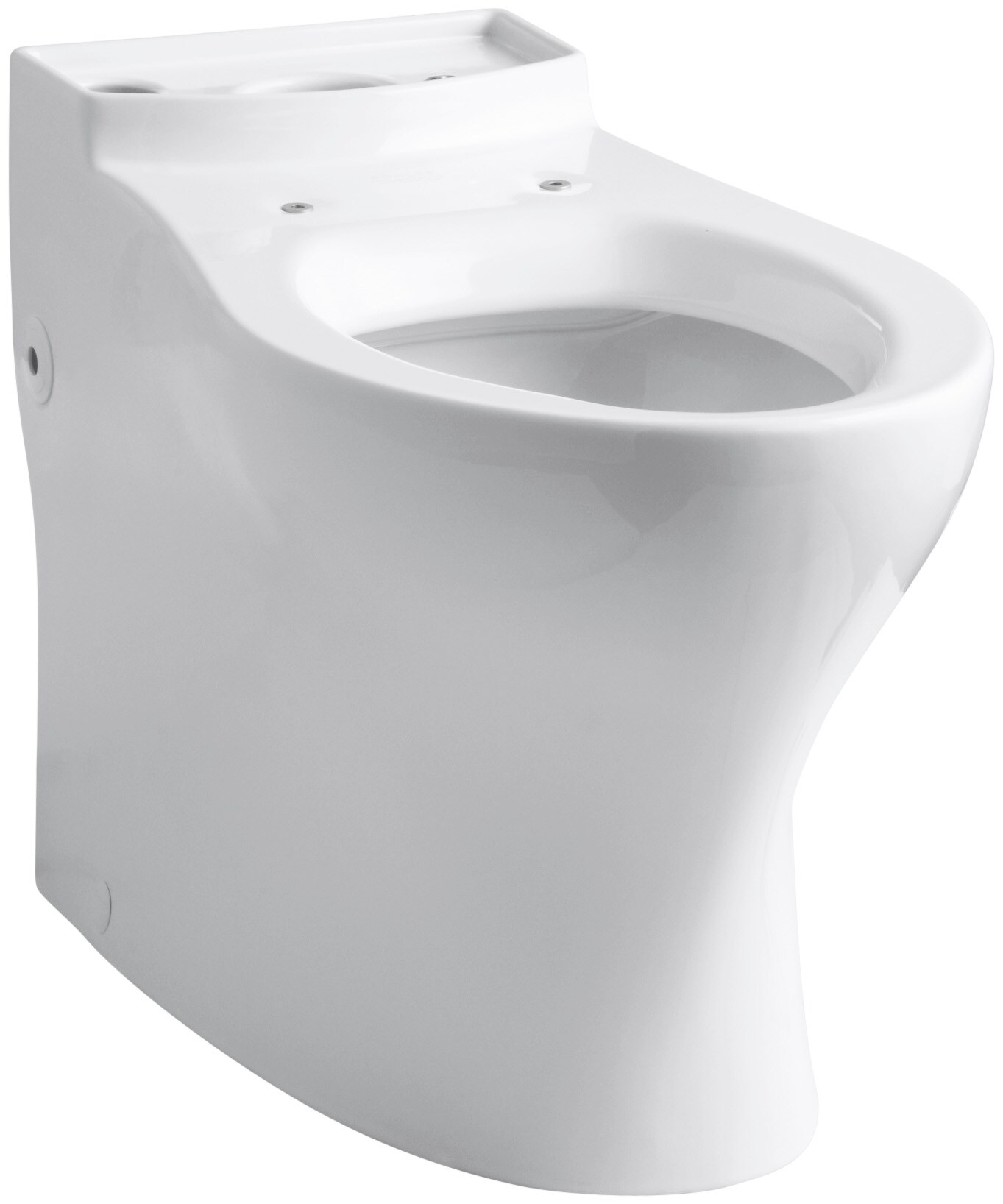 KOHLER Persuade White Elongated Chair Height Toilet Bowl At Lowes.com