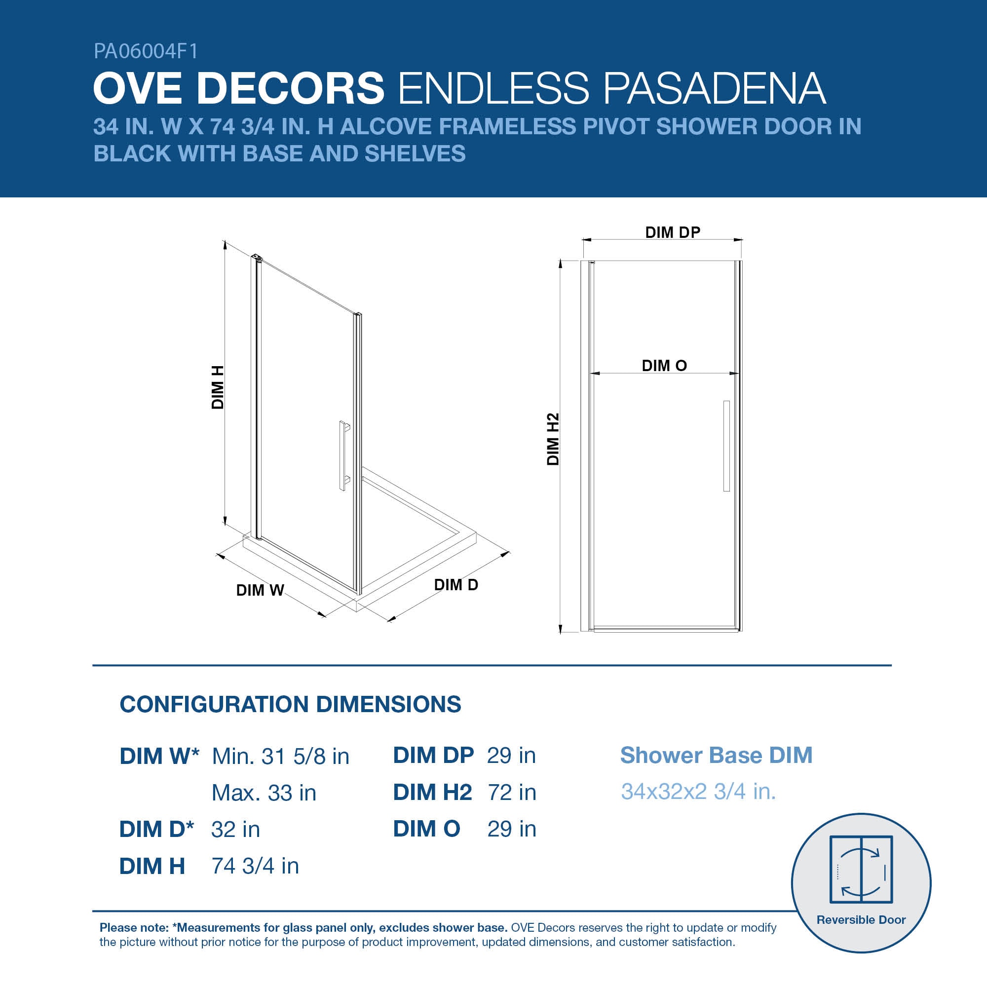 OVE Decors 828796076715 Alcove-Shower-Kit - View #2