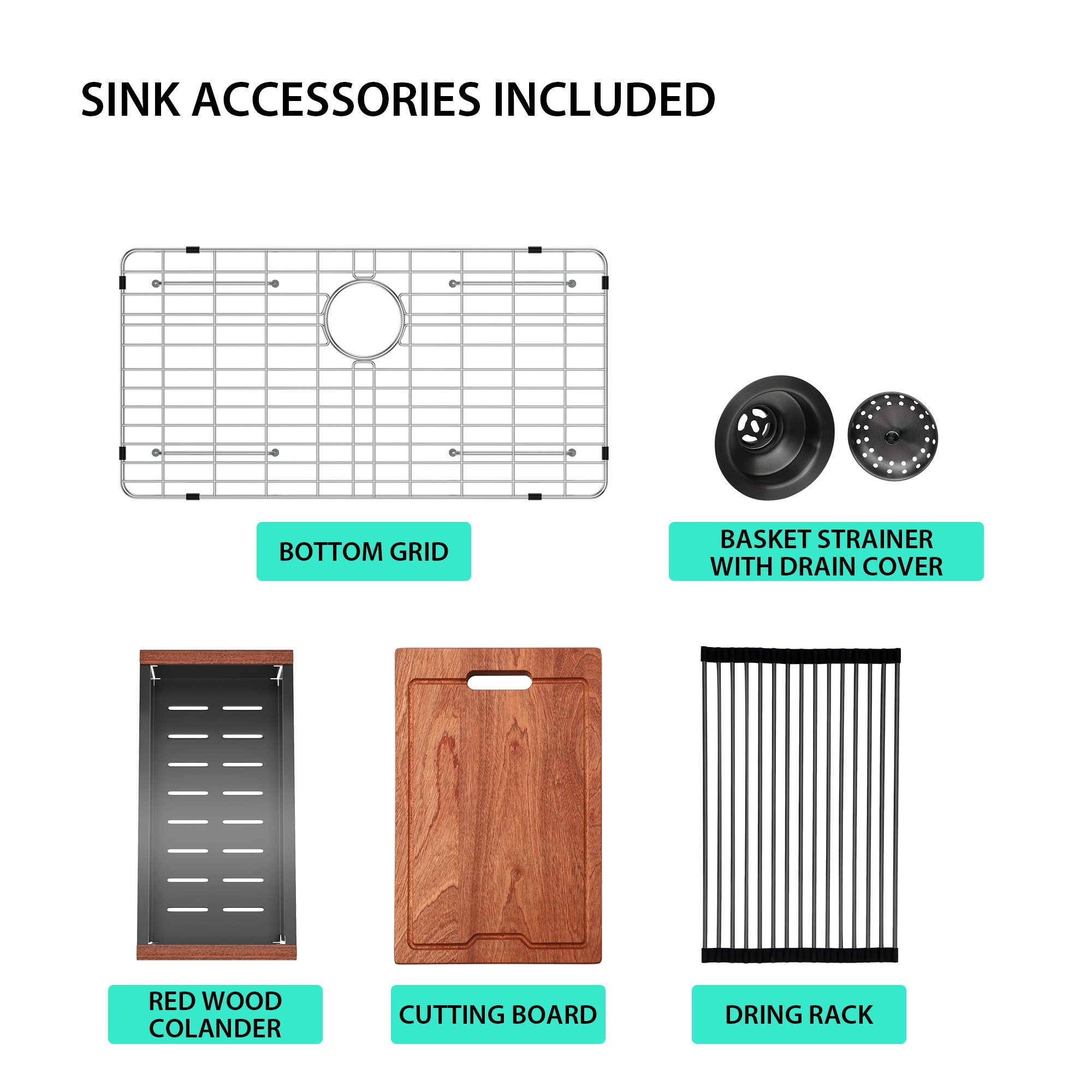 Lordear H-LABS3022R1 Kitchen-Sinks - View #10