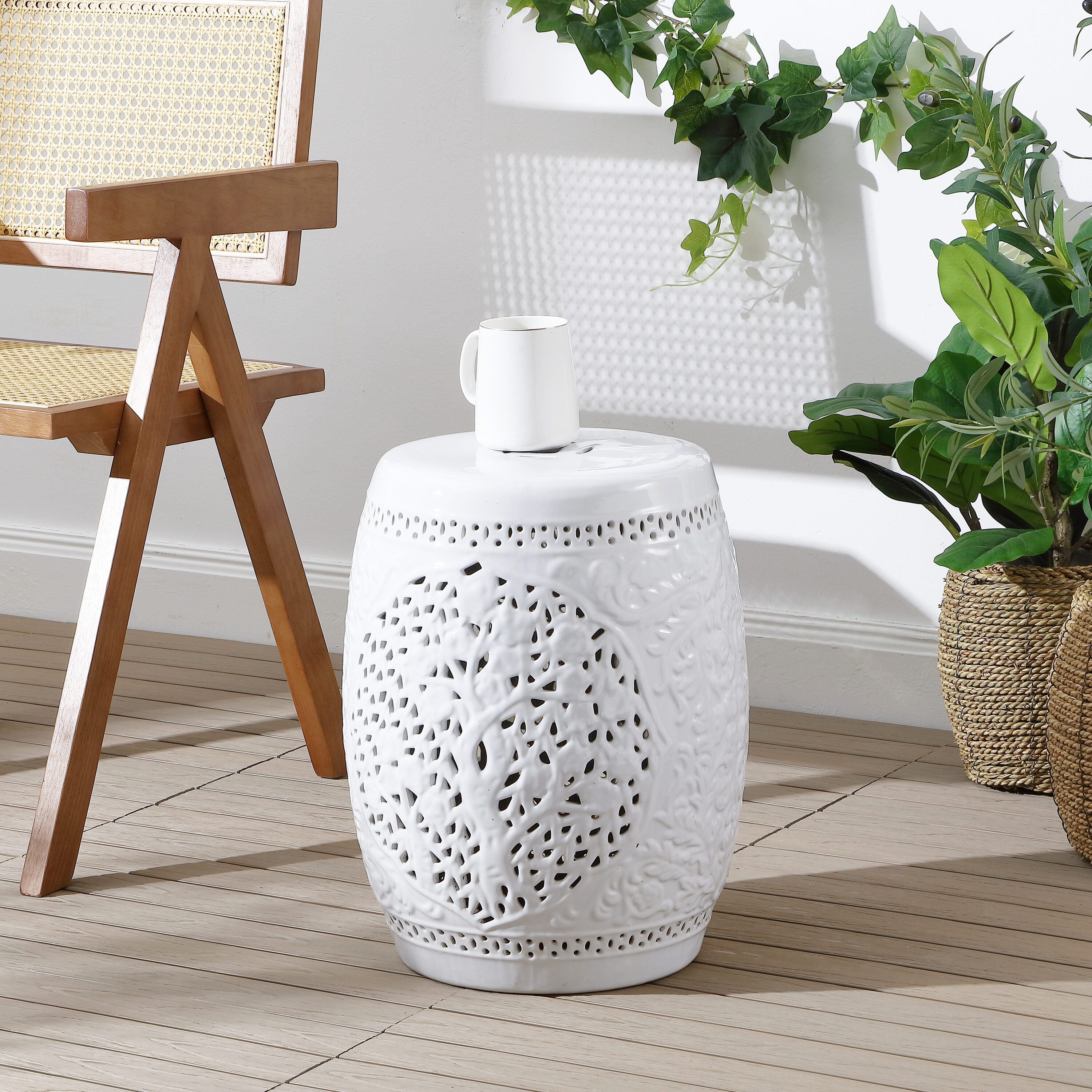 JONATHAN  Y TBL1002A Garden-Stools - View #2