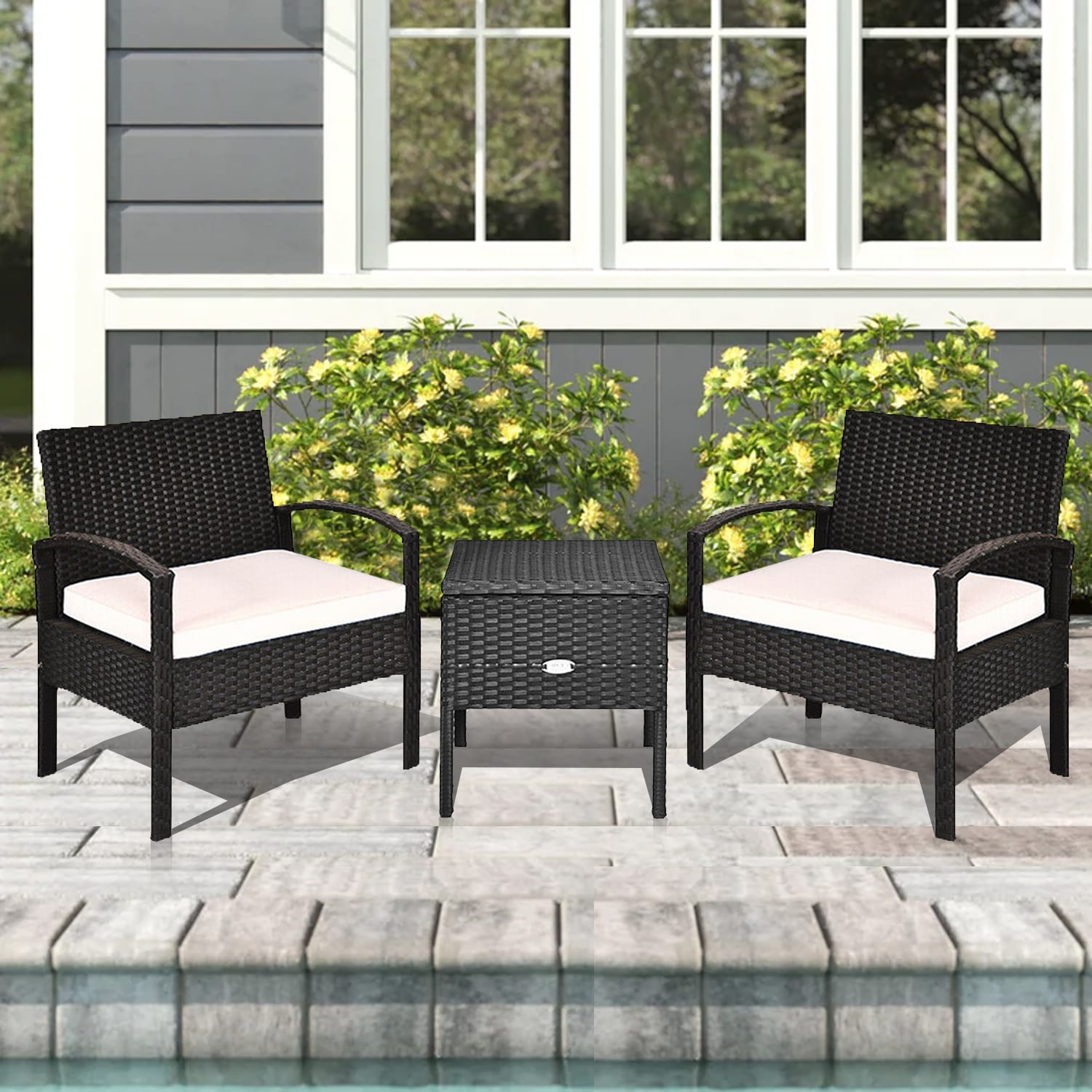 WELLFOR OUJ63757WH Patio-Conversation-Sets - View #8