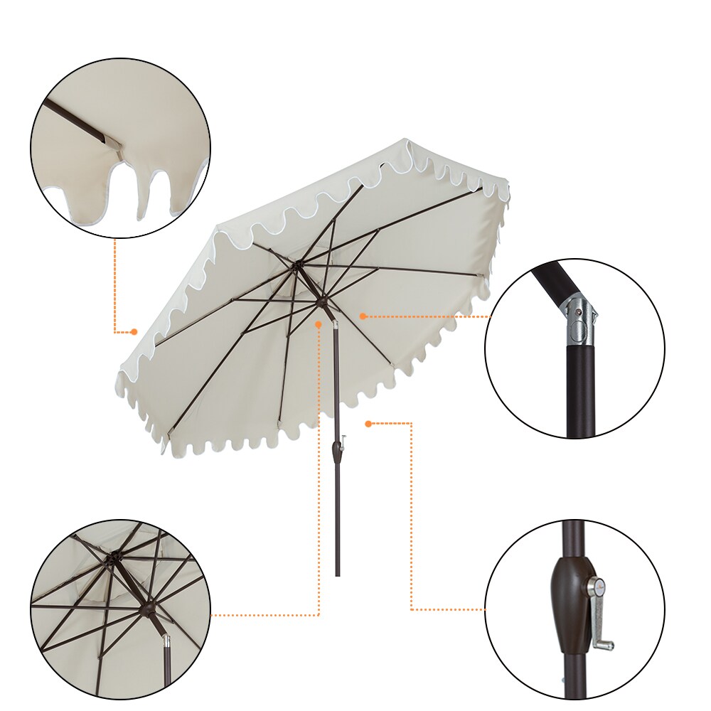 PolyTeak UMBL-11FT-BEIG Umbrellas-2 - View #4