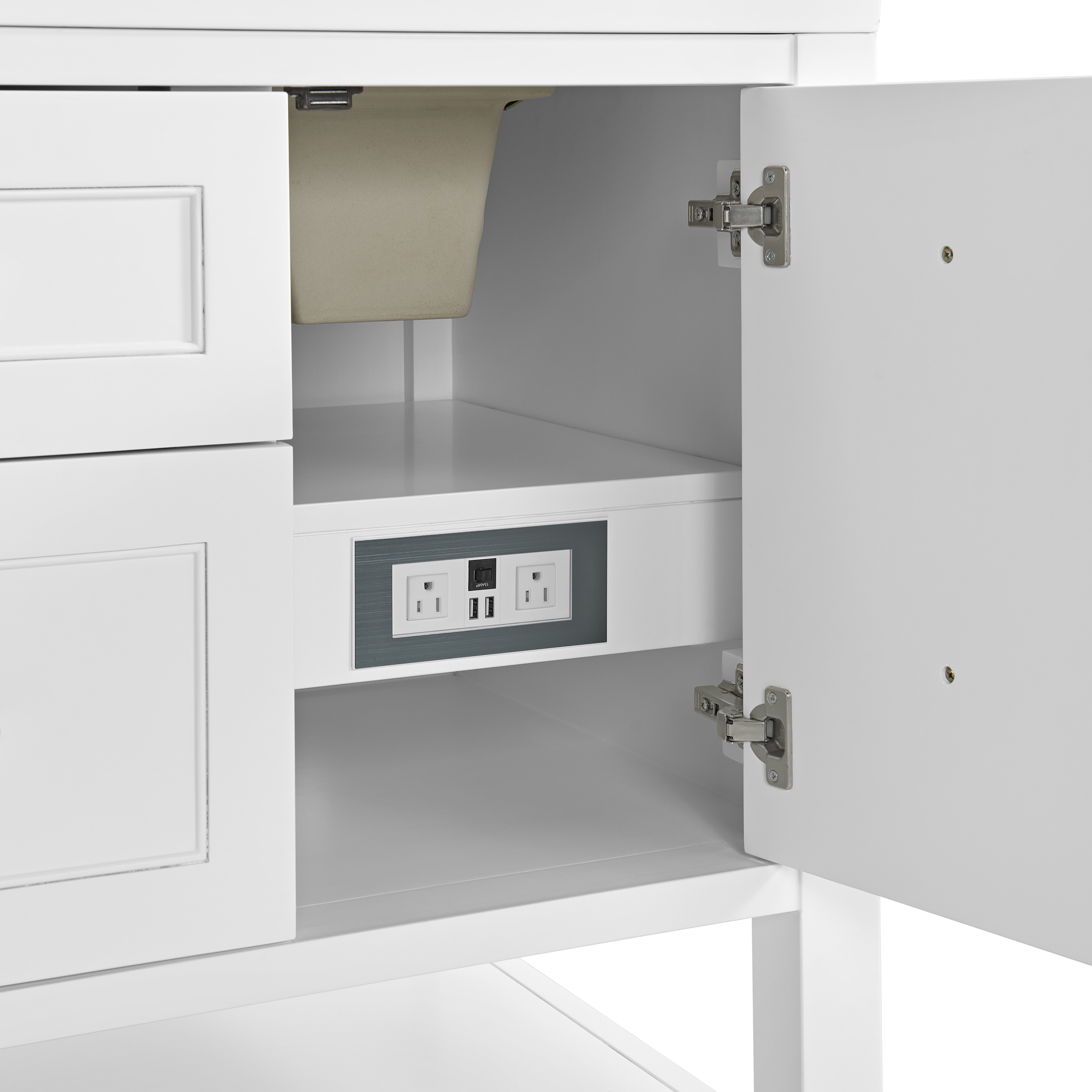 James Martin Vanities 330-V60D-BW-3LDL Bath-Vanity-Combo - View #11