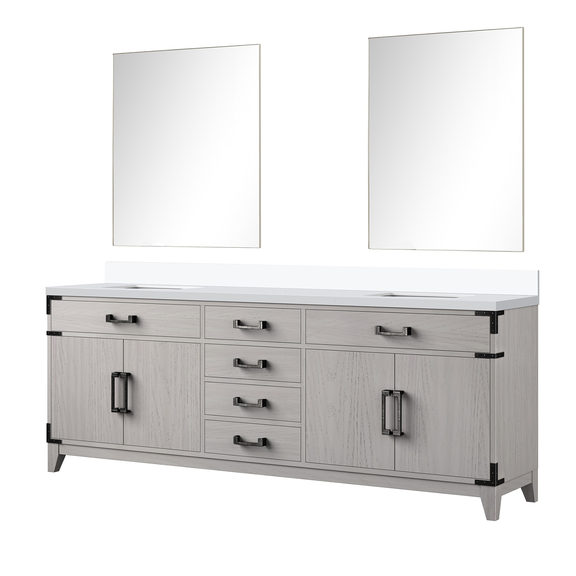 Lexora LVW84DM310 Bath-Vanity-Combo - View #2