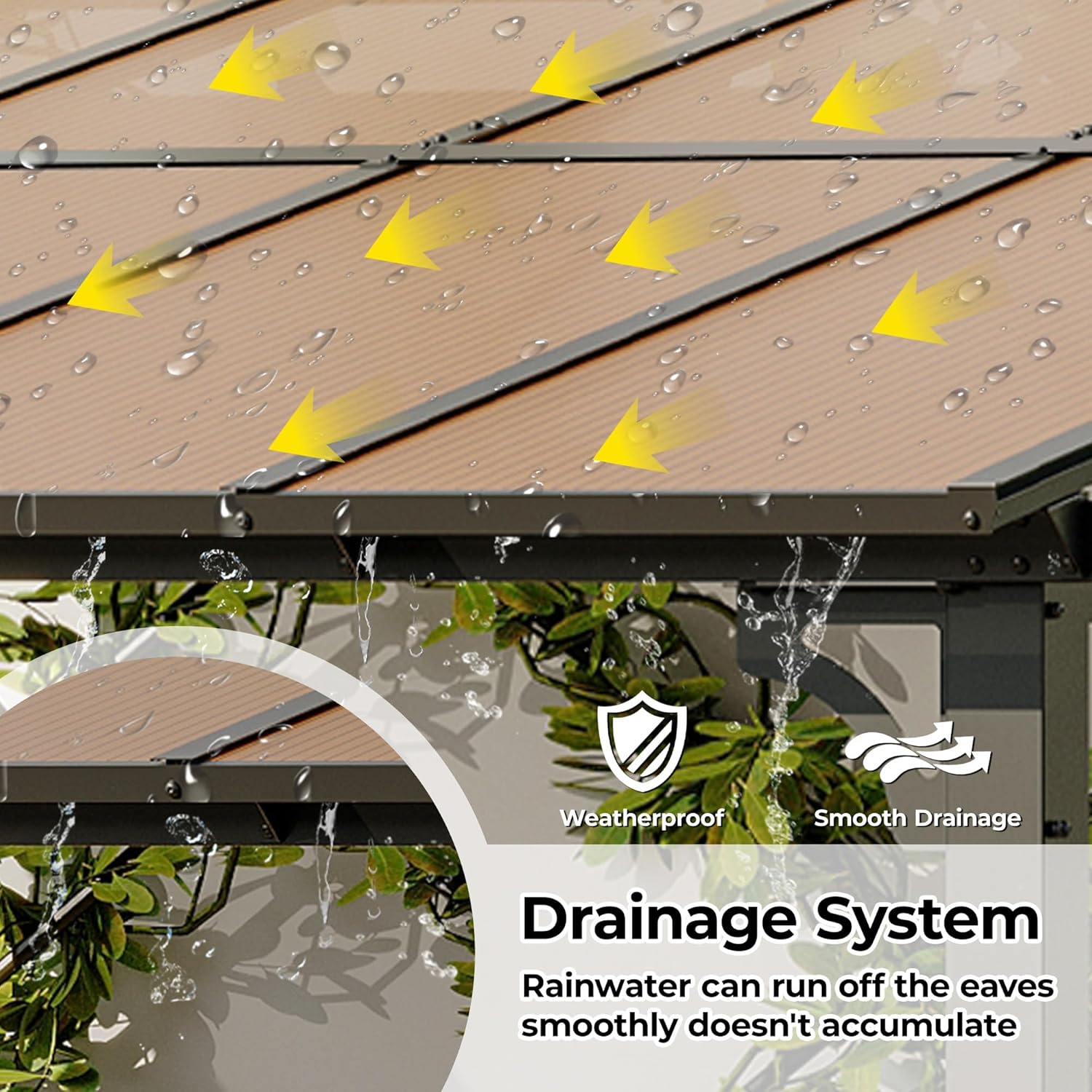 Qeetex GWVAM-1ESZG4KB Wood-Resin-Gazebos - View #4