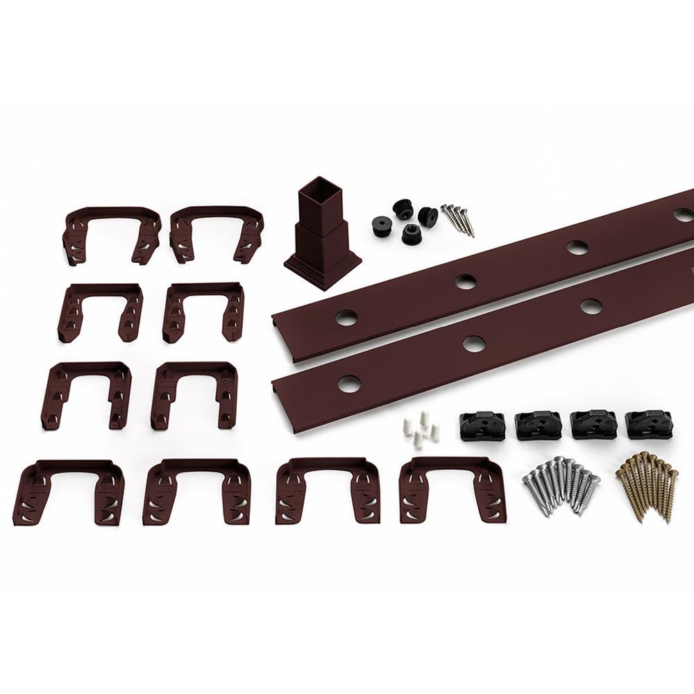 Trex 820339 67.5-in x 3.88-in Transcend Vintage Lantern Composite Deck Railing Completer Kit (33-Pack)