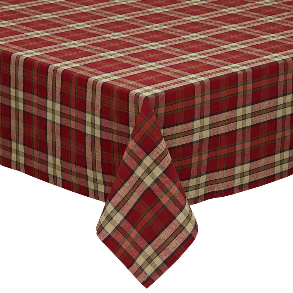 DII CAMZ35881 Campfire Plaid Tablecloth