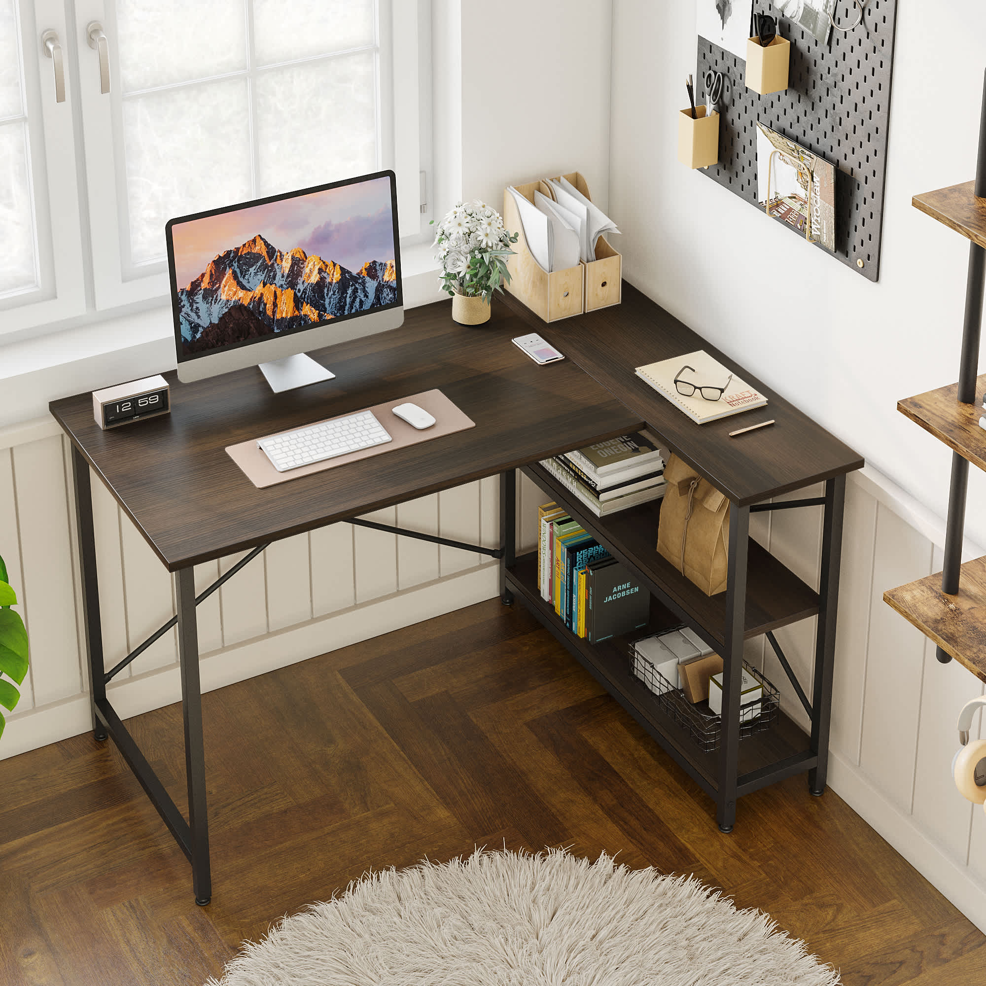 Bestier LOW-1298-D31BRN desks - View #6