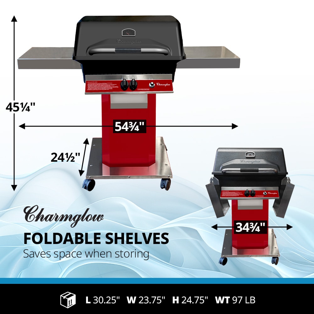 Charmglow CHRM40ER-P Gas-Grill - View #3