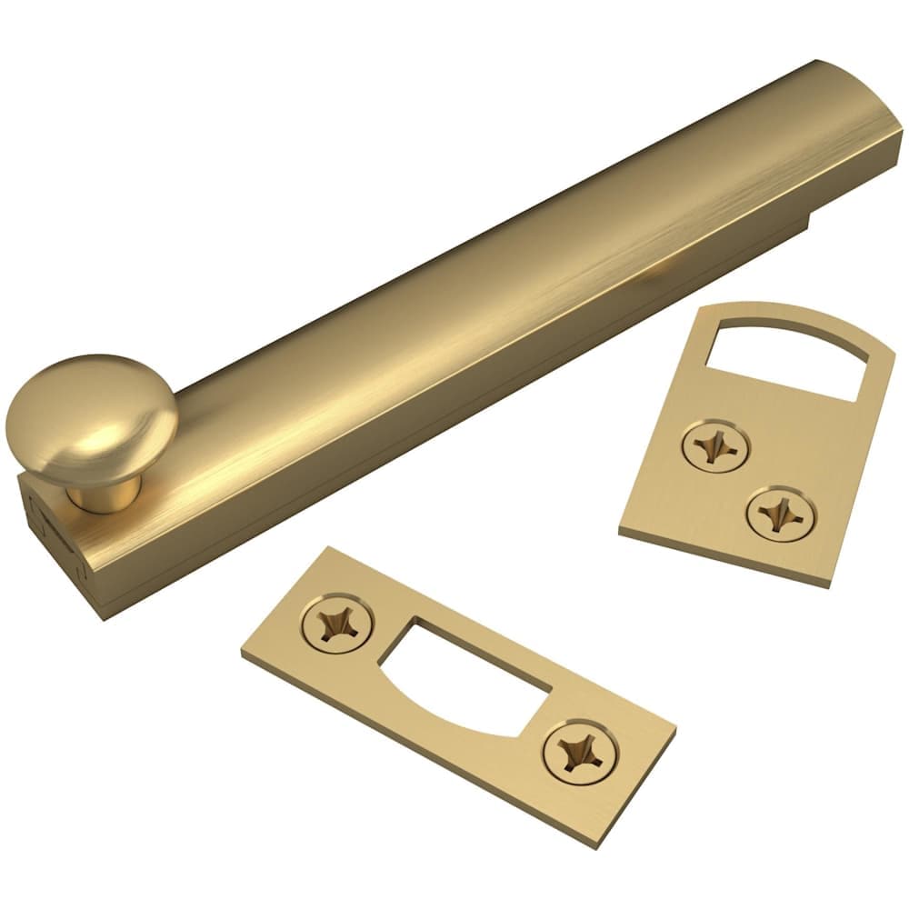 Baldwin 0322 4 Inch General Purpose Surface Bolt #0322044