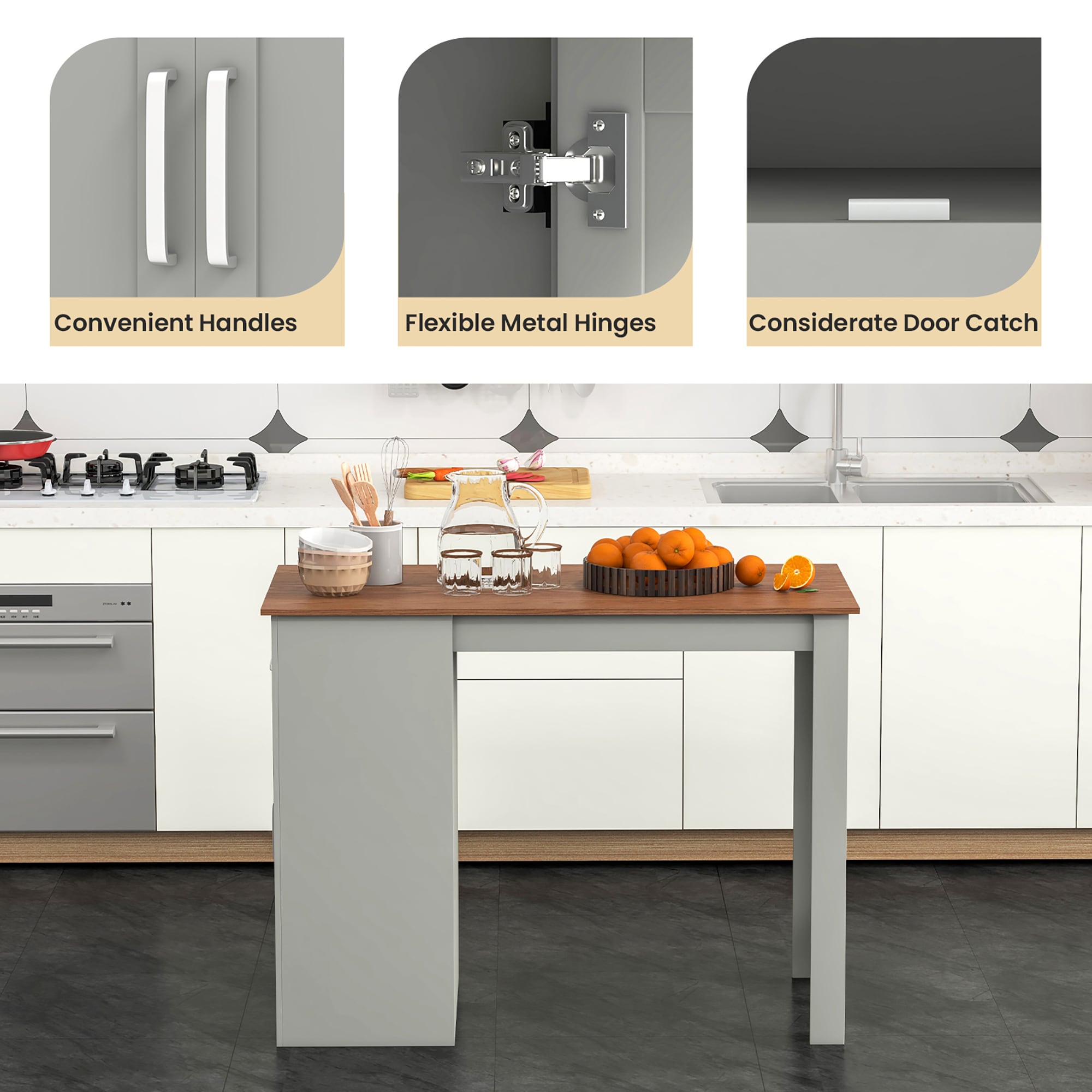 Goplus LWS00345 Dining-Tables - View #9