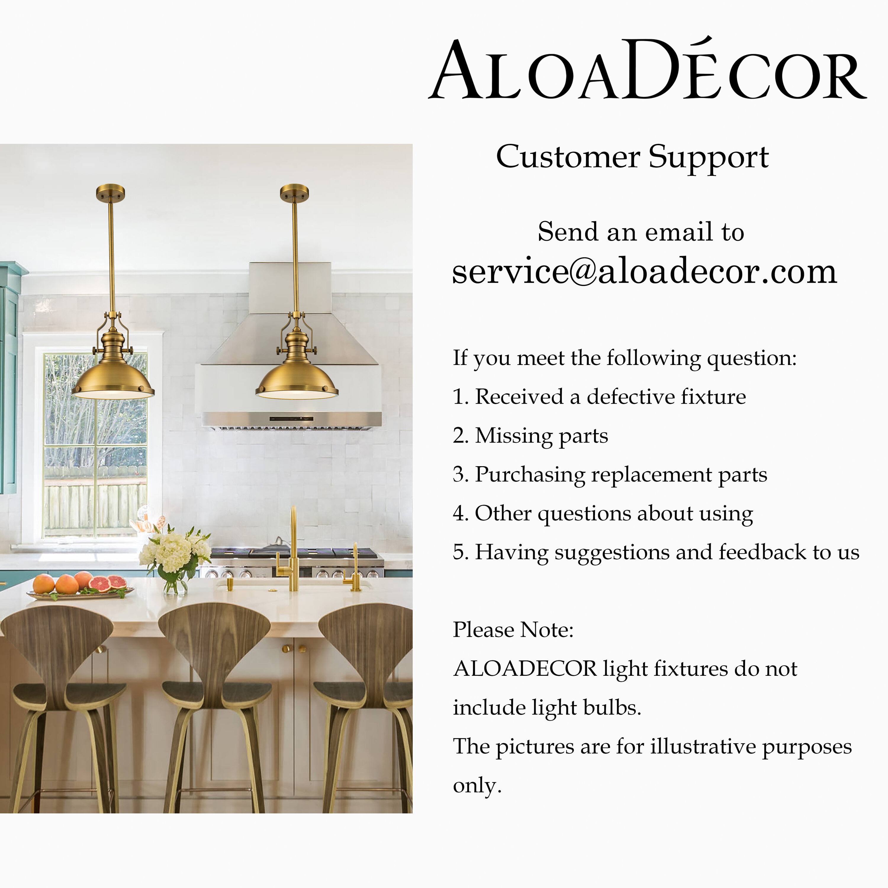 AloaDecor Lighting L7106D33AAB08A Pendant-Lights - View #9