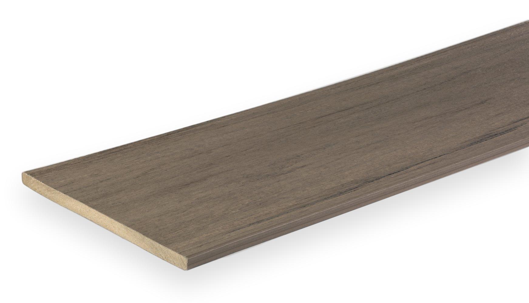 TimberTech FBLC12AW Legacy 1/2-in x 12-in x 12-ft Composite Ashwood Fascia deck board