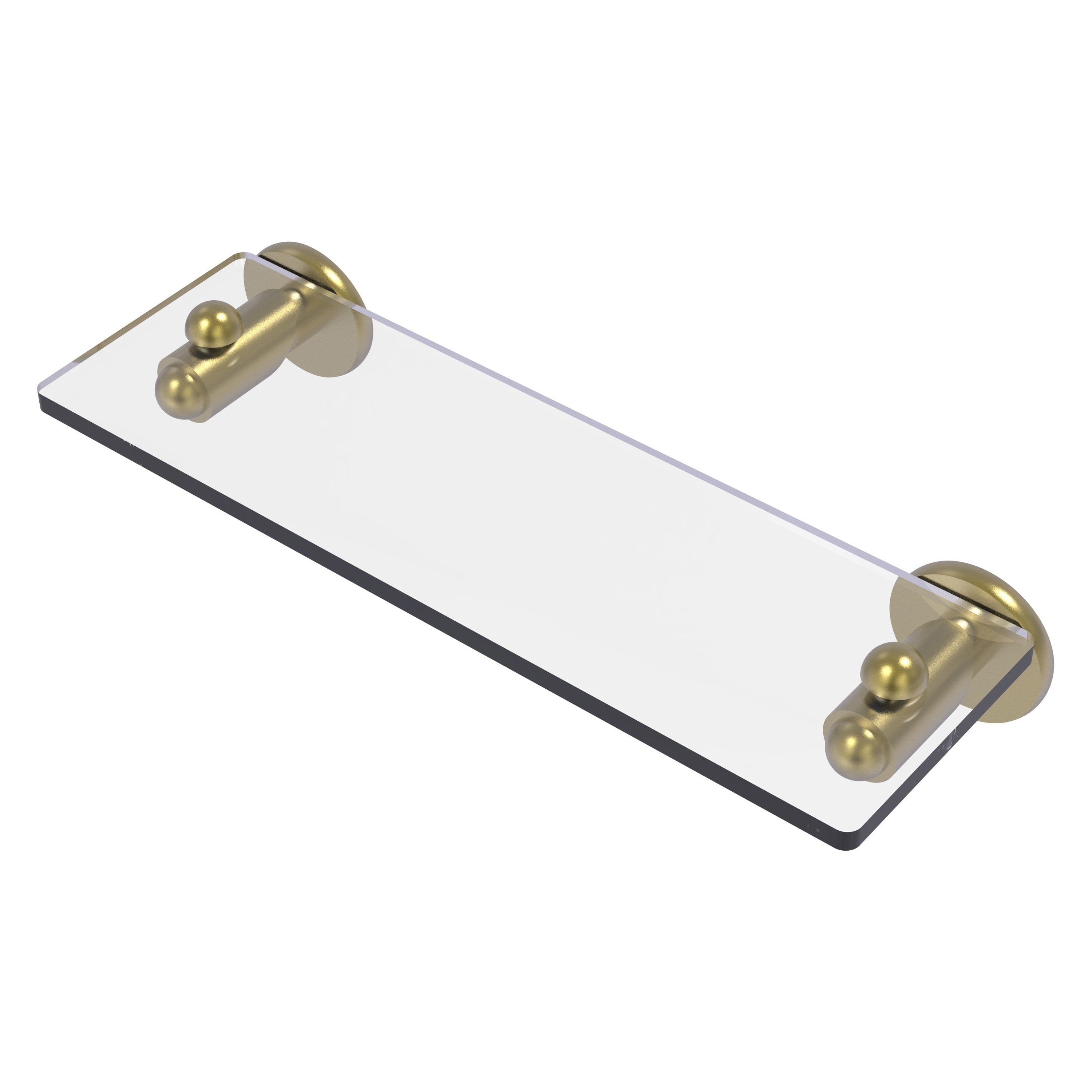 Allied Brass SH-1/16-SBR Soho Satin Brass Wall mount Bathroom Shelf ( 16-in x 2.75-in x 5-in )